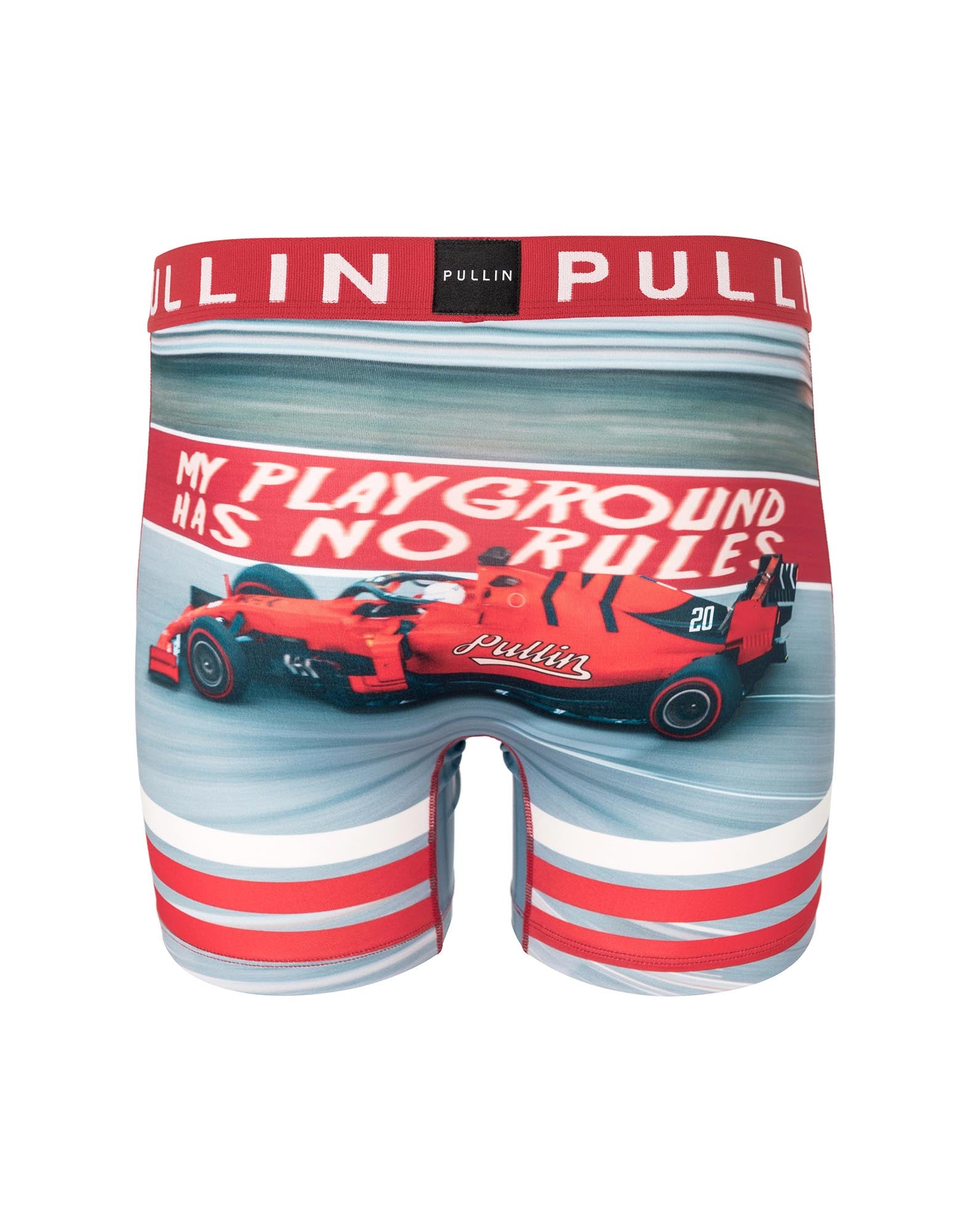boxer homme imprimé boxer long PULLINf1 PULLIN en lycra
