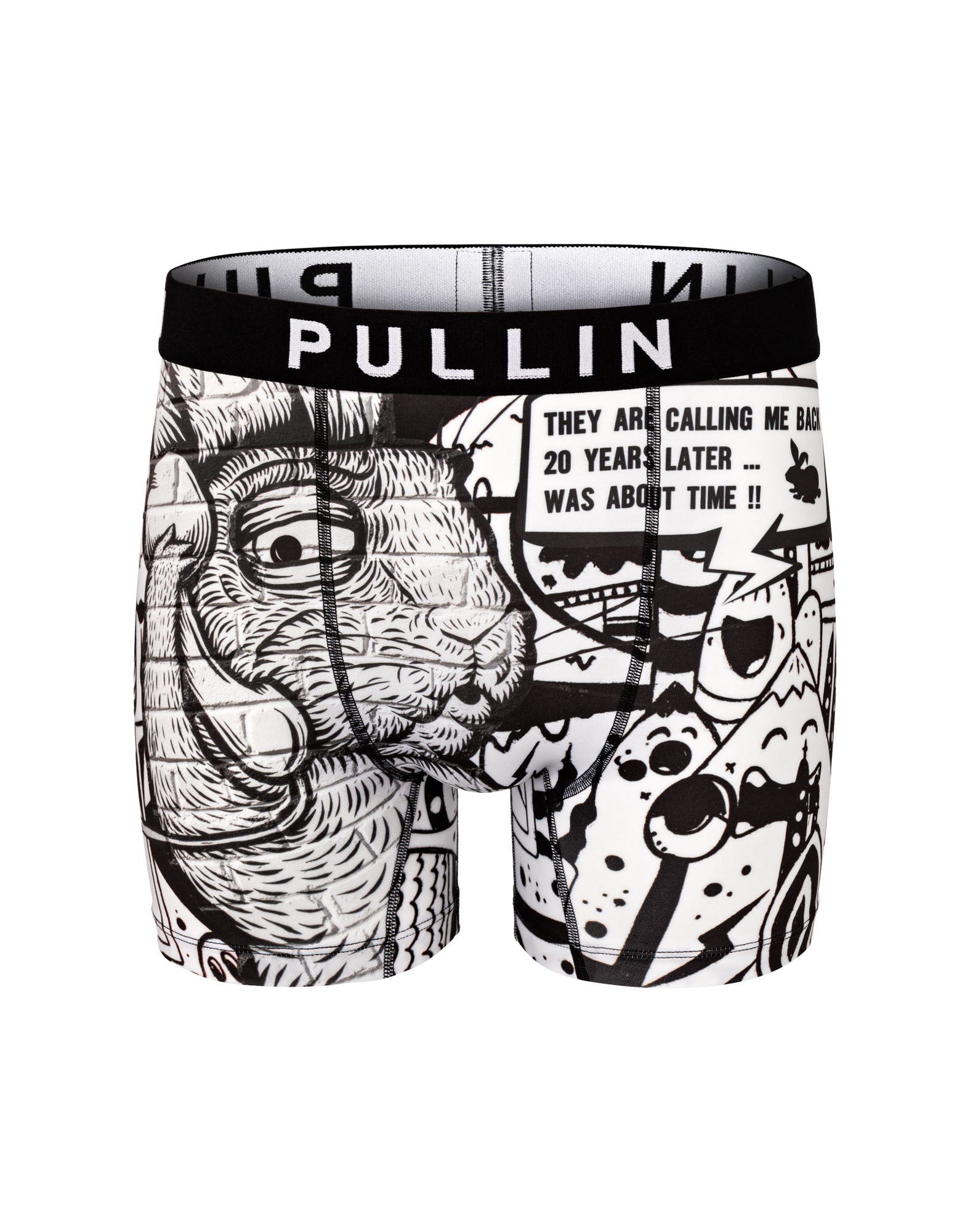 boxer long rabbitsbac PULLIN en lycra