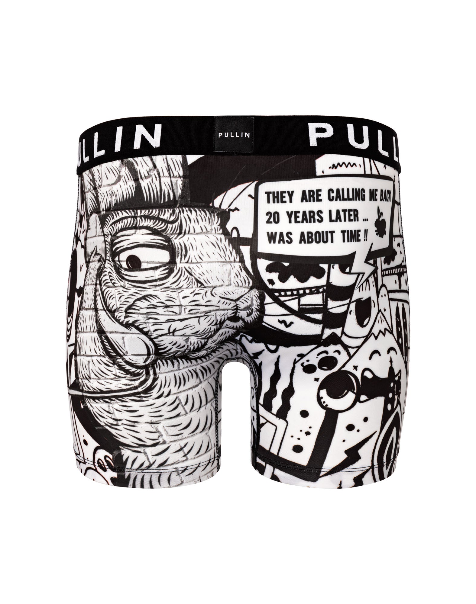 boxer long rabbitsbac PULLIN en lycra