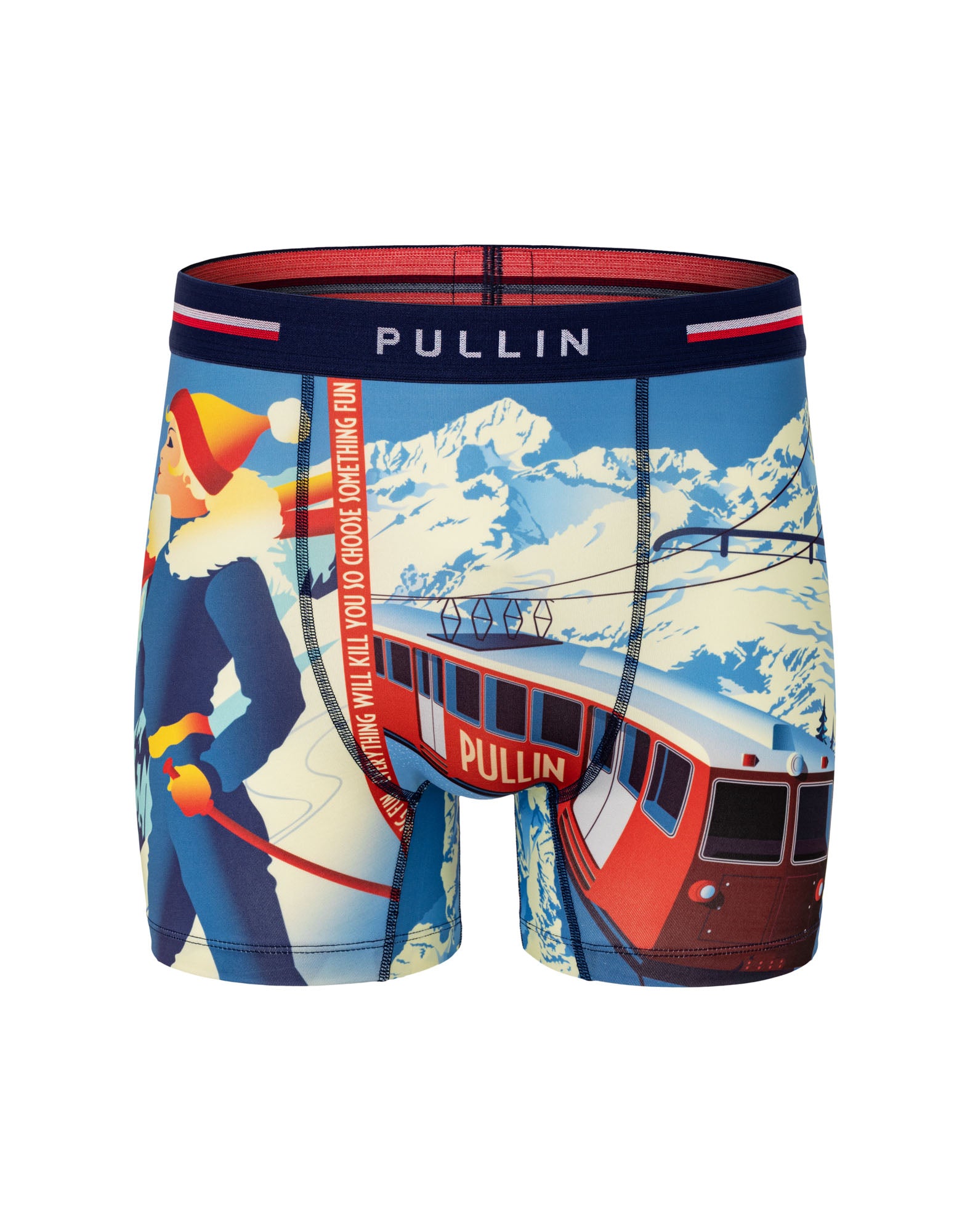 boxer homme long railway PULLIN en lycra