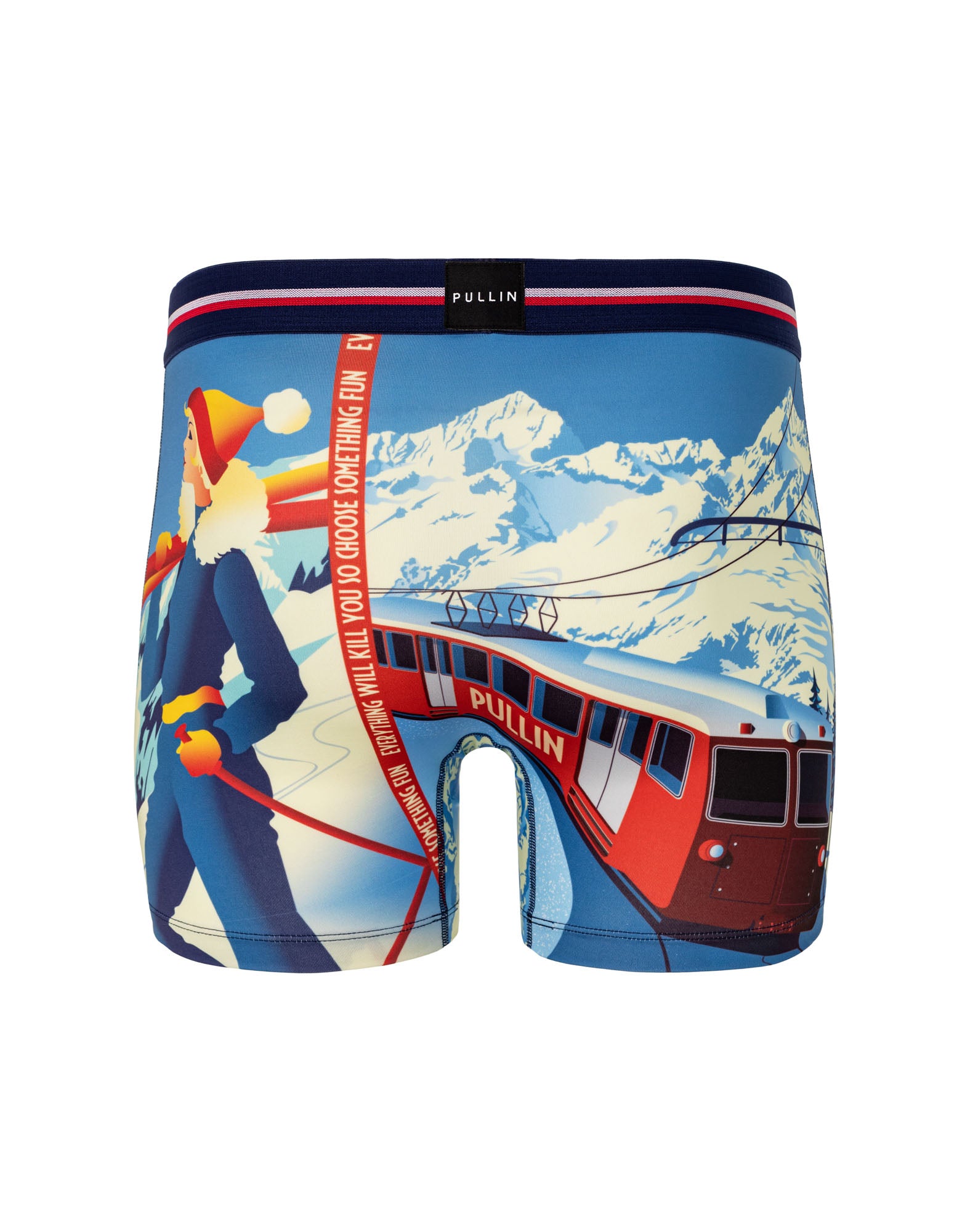 boxer homme long railway PULLIN en lycra
