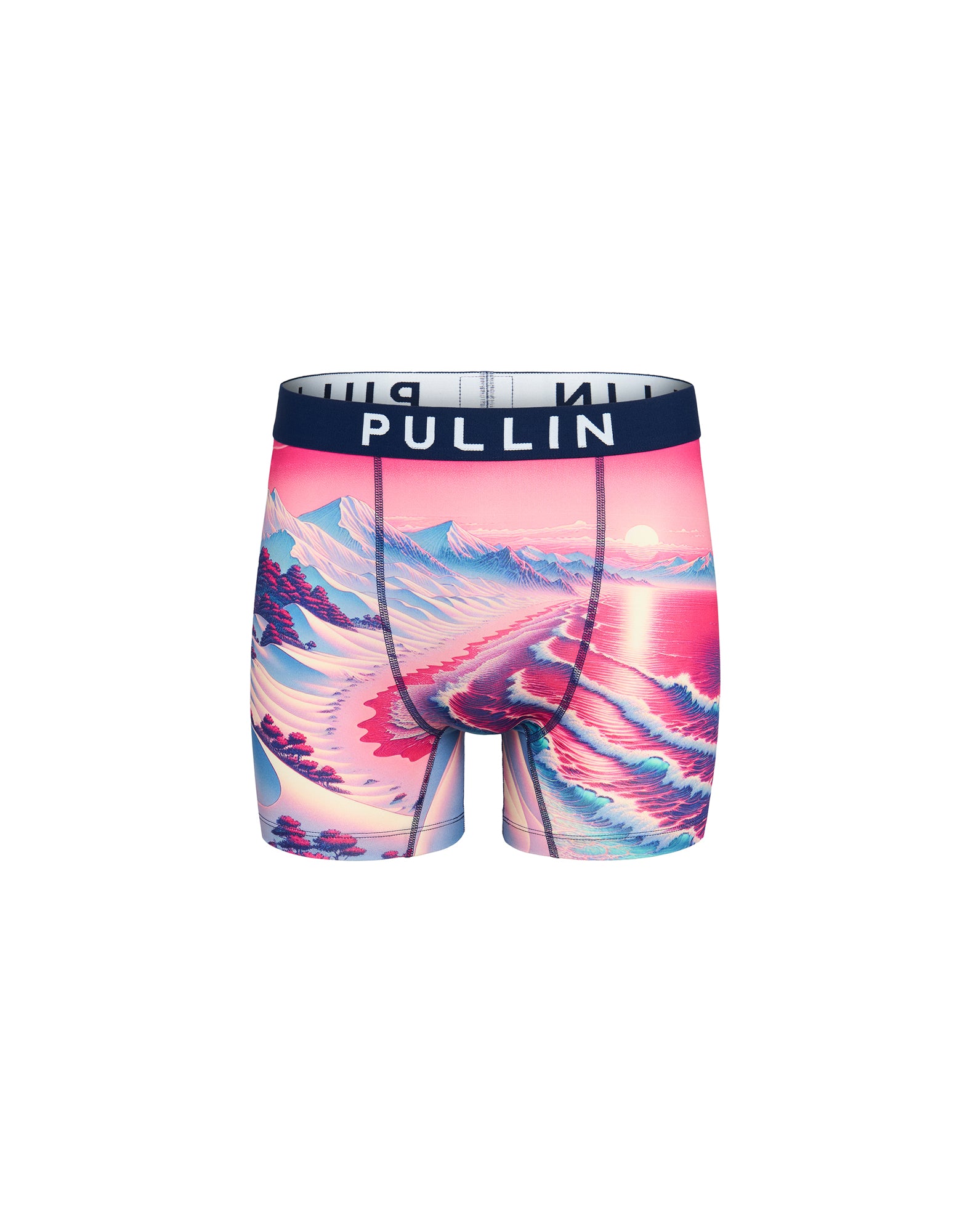 boxer homme long rosy PULLIN en lycra