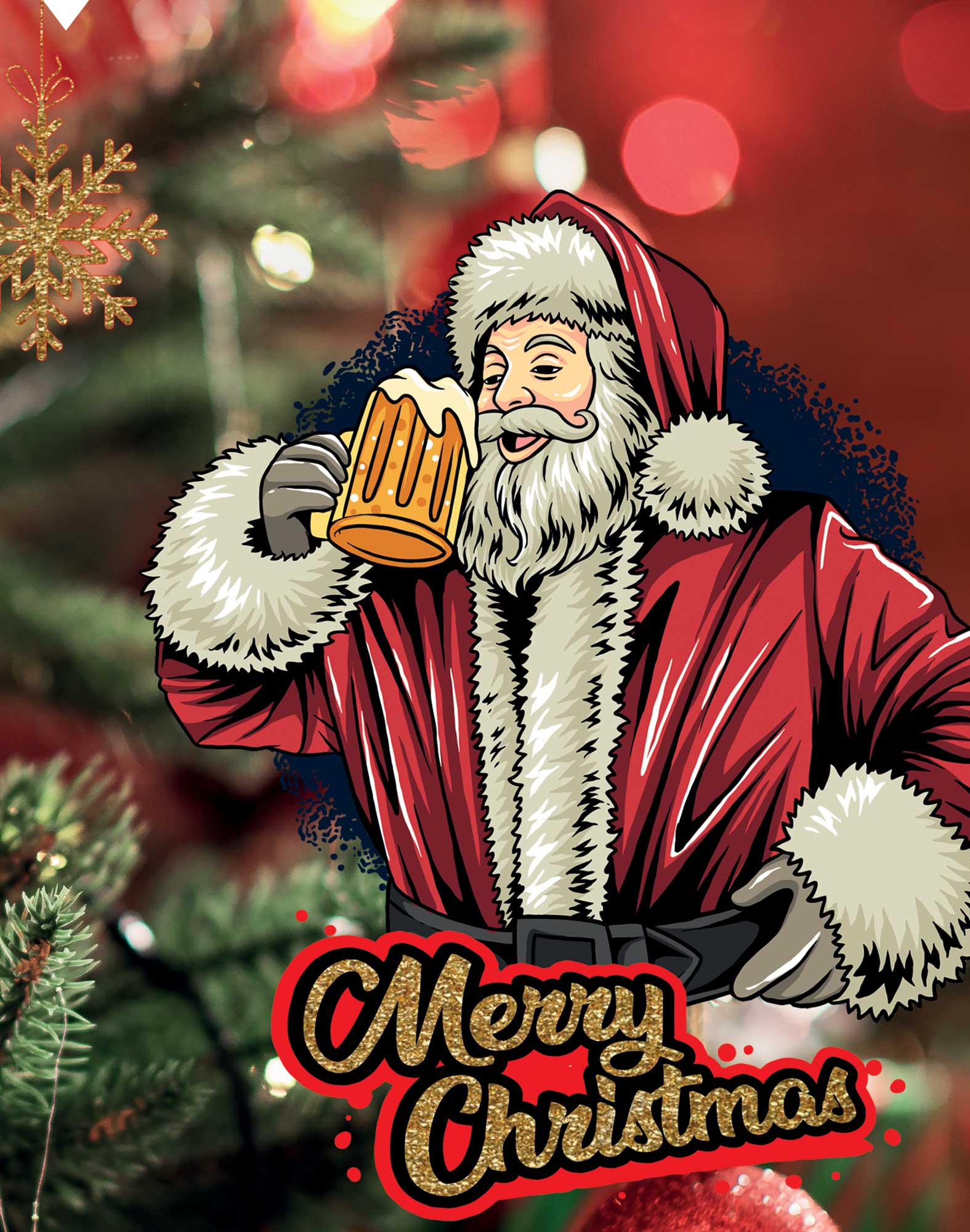boxer long santadrink PULLIN en lycra