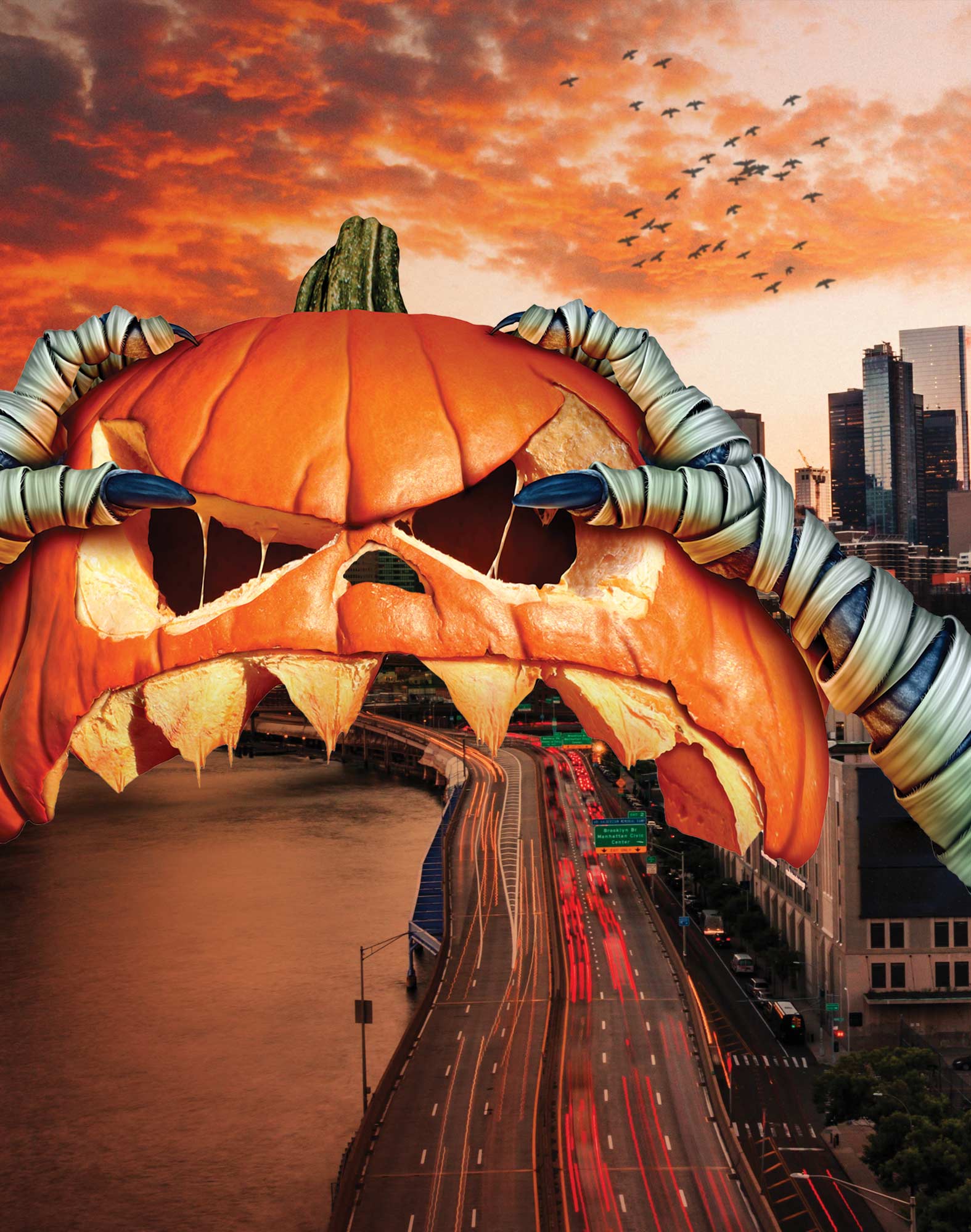 boxer long scarypum PULLIN en lycra