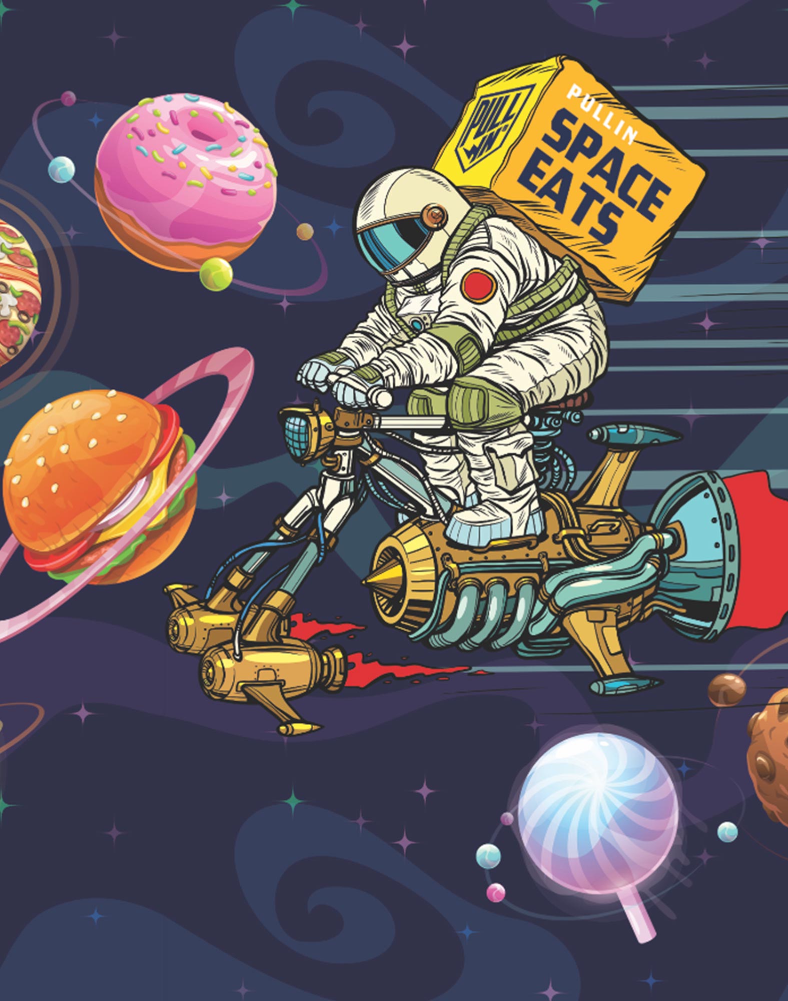 boxer long spaceeats PULLIN en lycra