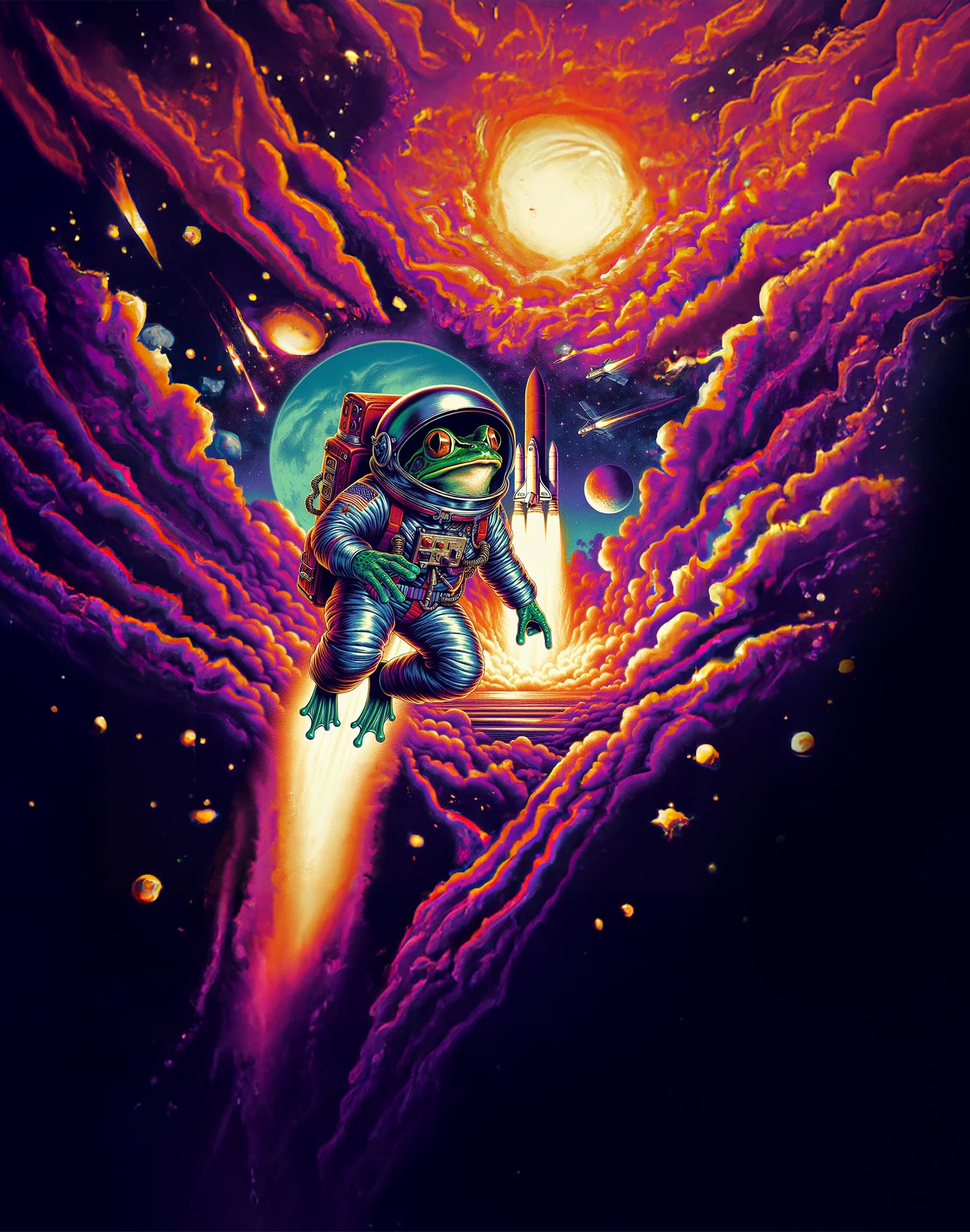 boxer long spacefrog PULLIN