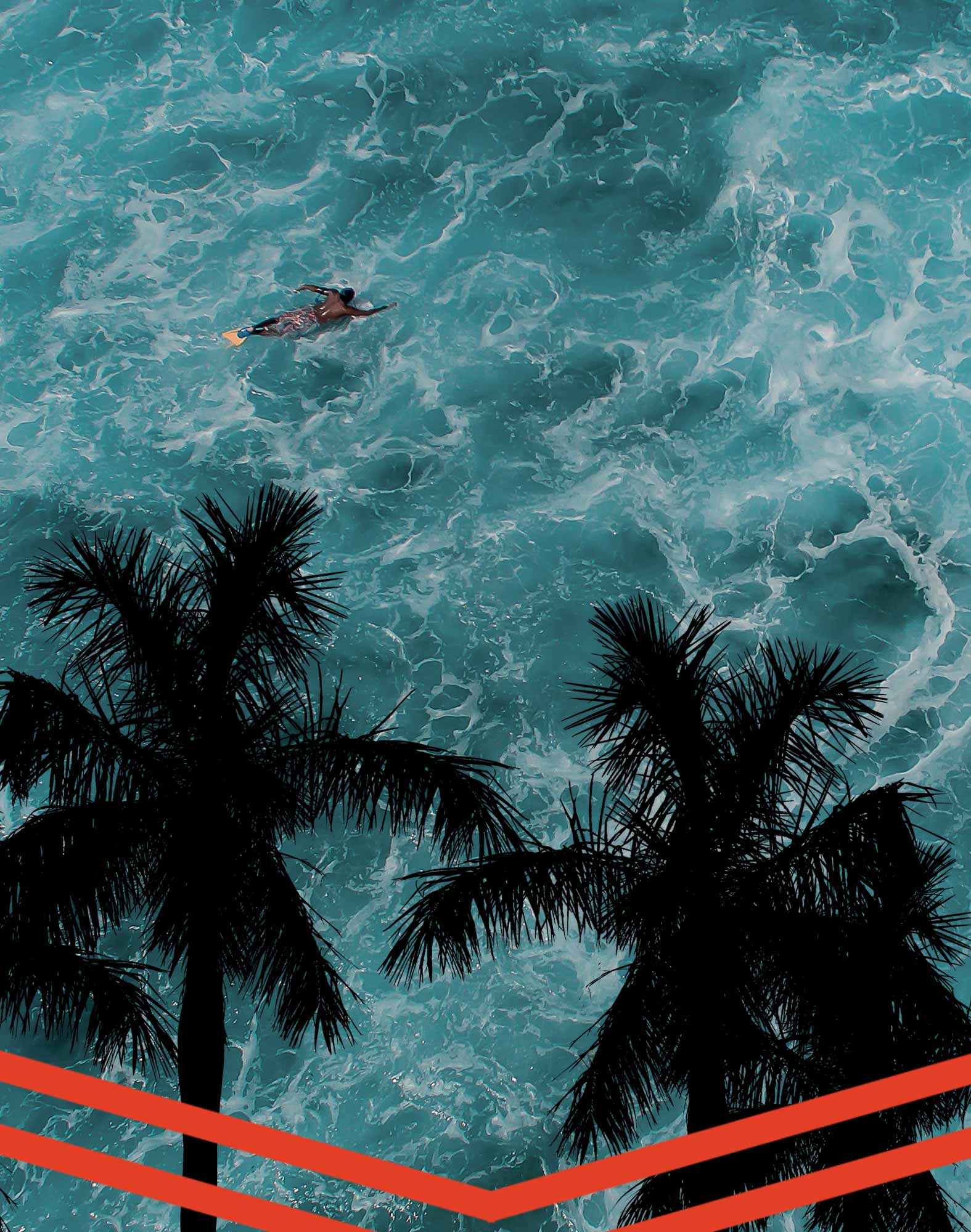 boxer long surflife PULLIN en polyester