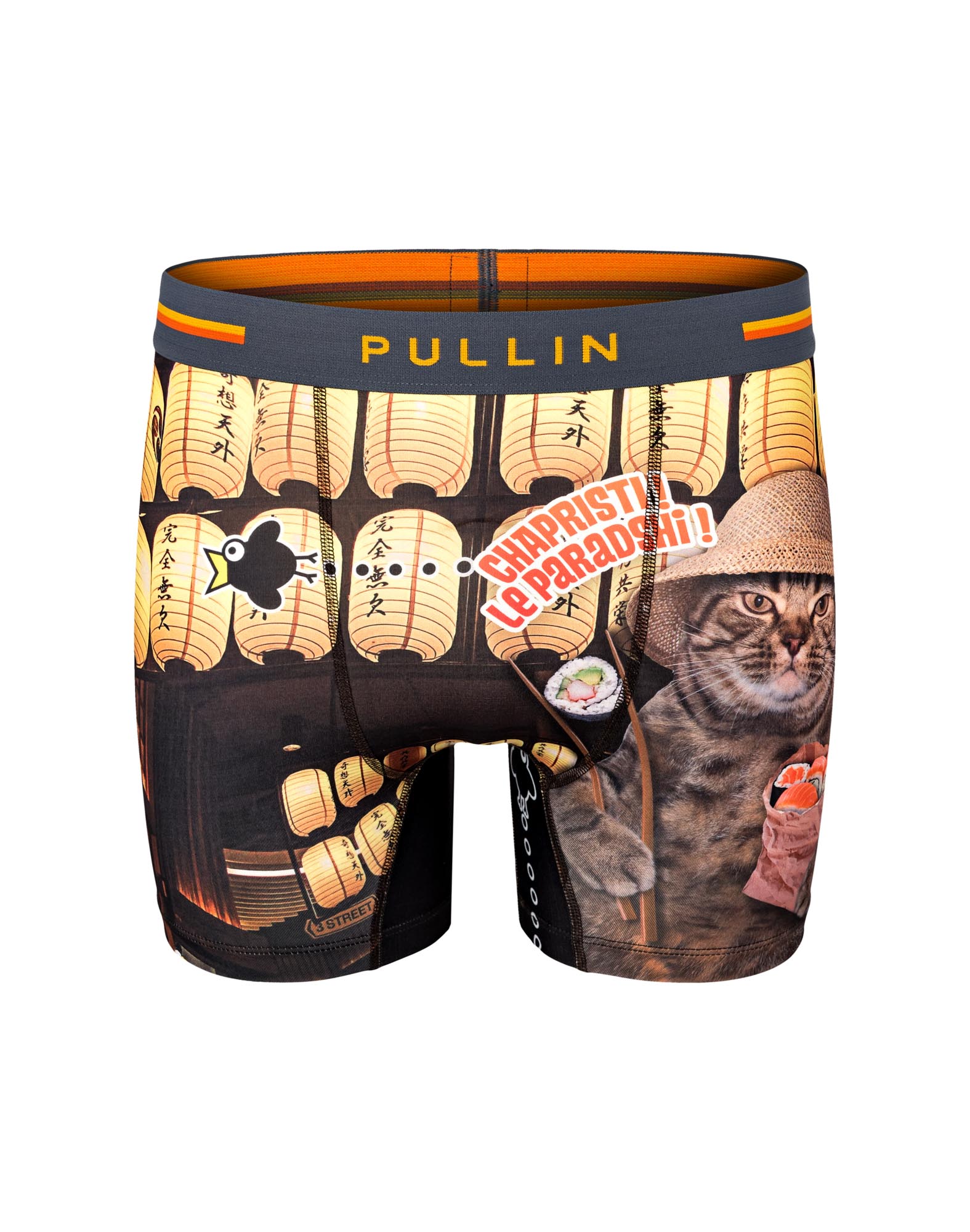 boxer long sushicat PULLIN en polyester