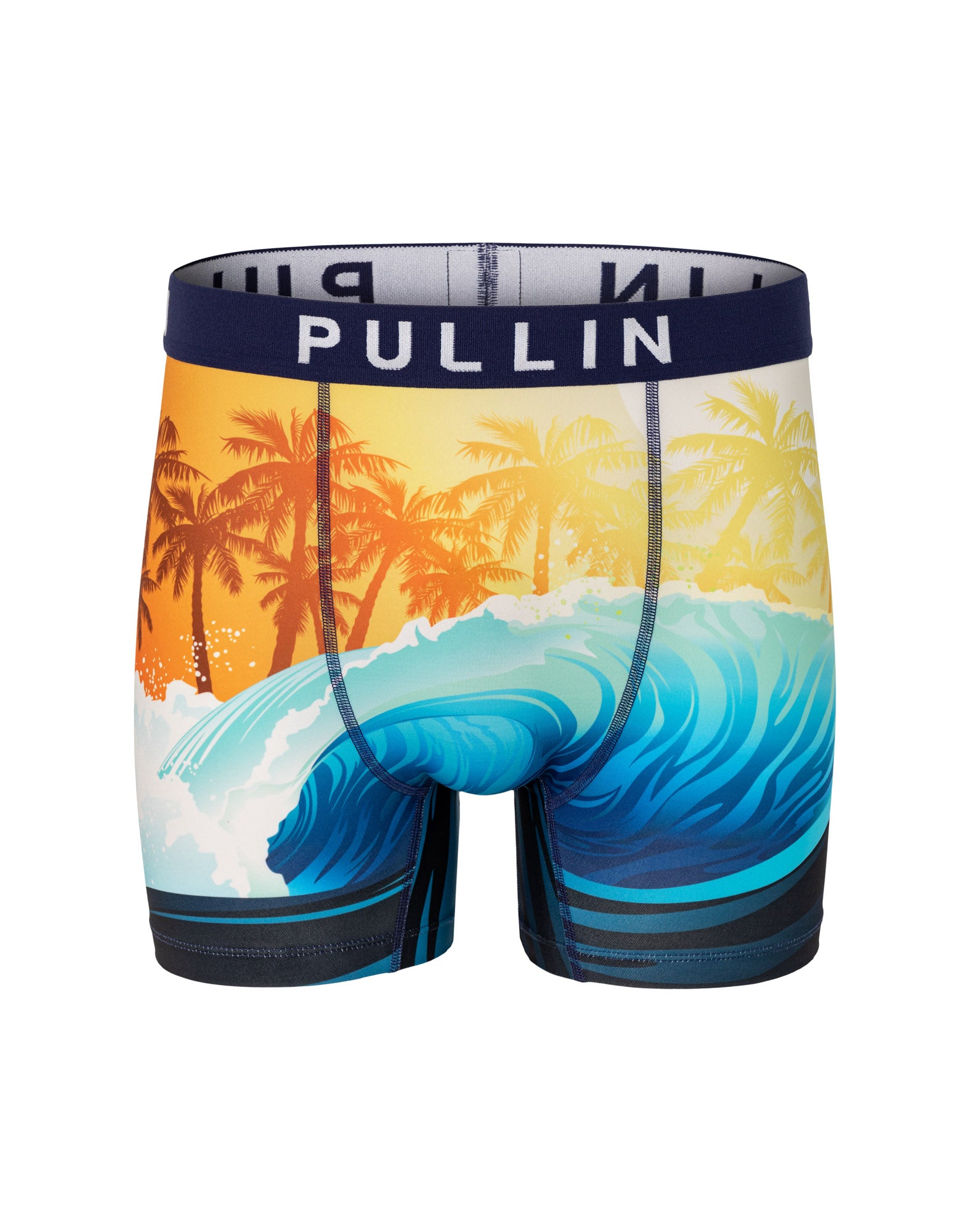 boxer homme long tartane PULLIN en lycra