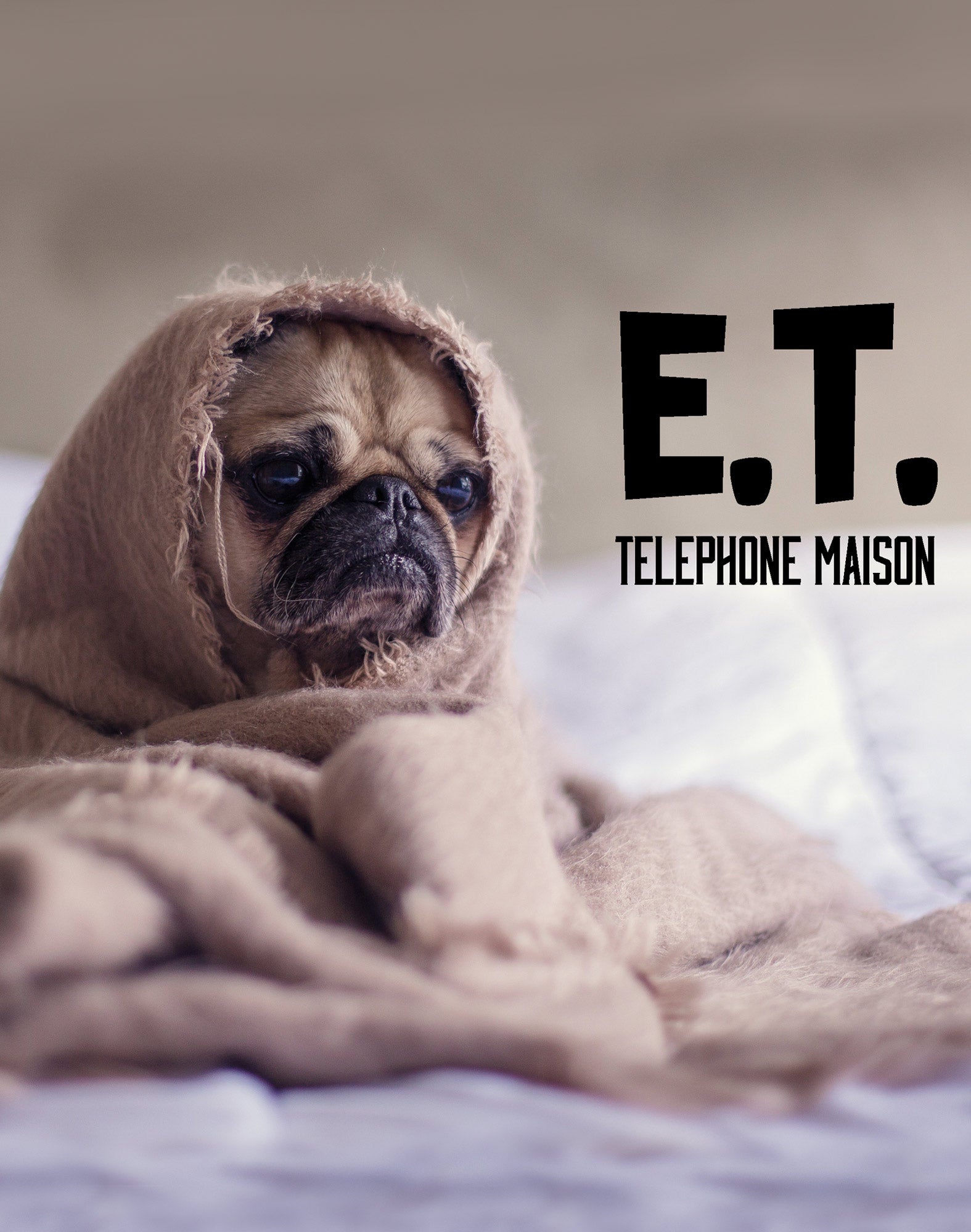 boxer long telephonemaison PULLIN en polyester