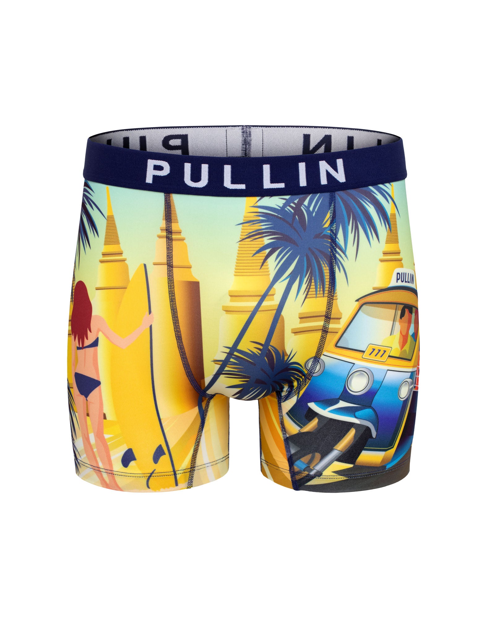 boxer homme long touctouc PULLIN en lycra
