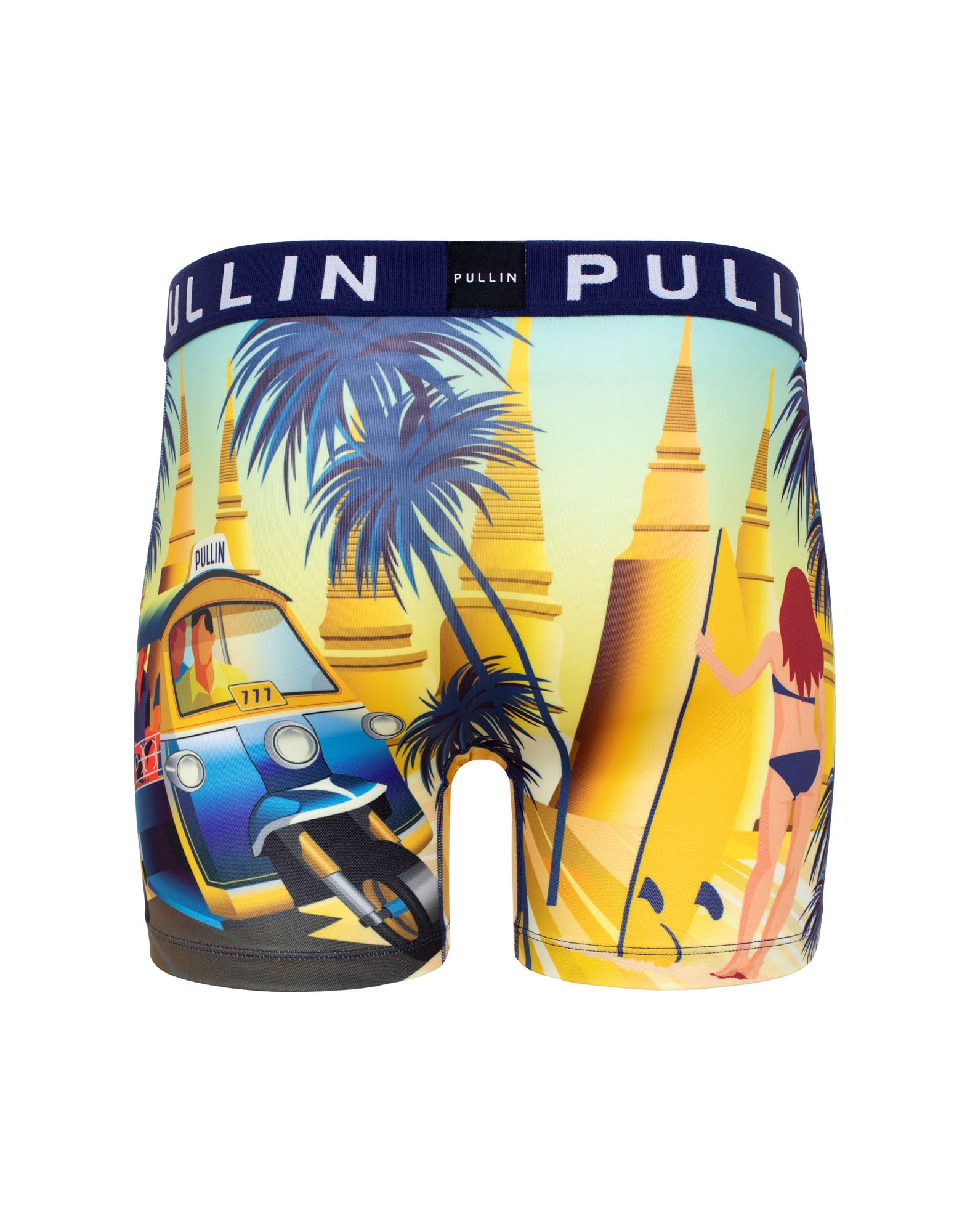 boxer homme long touctouc PULLIN en lycra