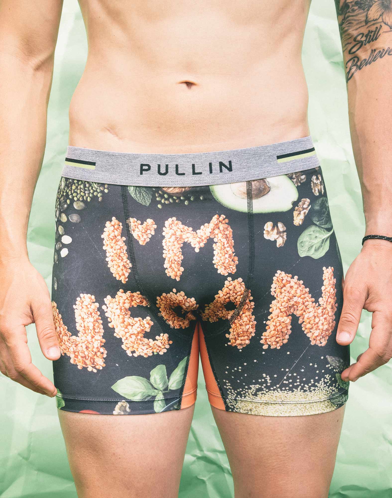 boxer long veganpanth PULLIN en lycra