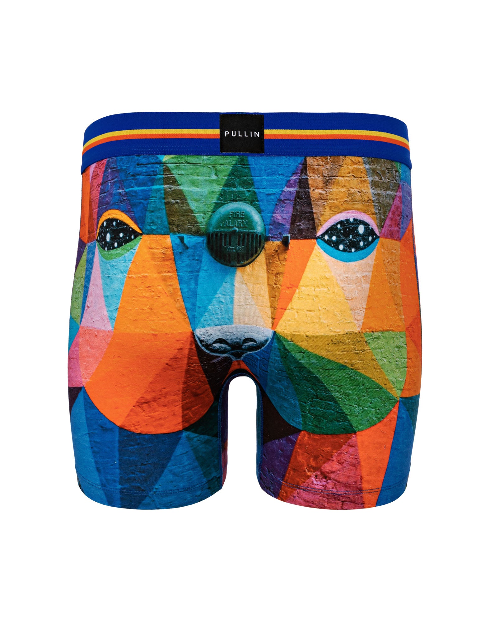 boxer long coton imprime art PULLIN en coton