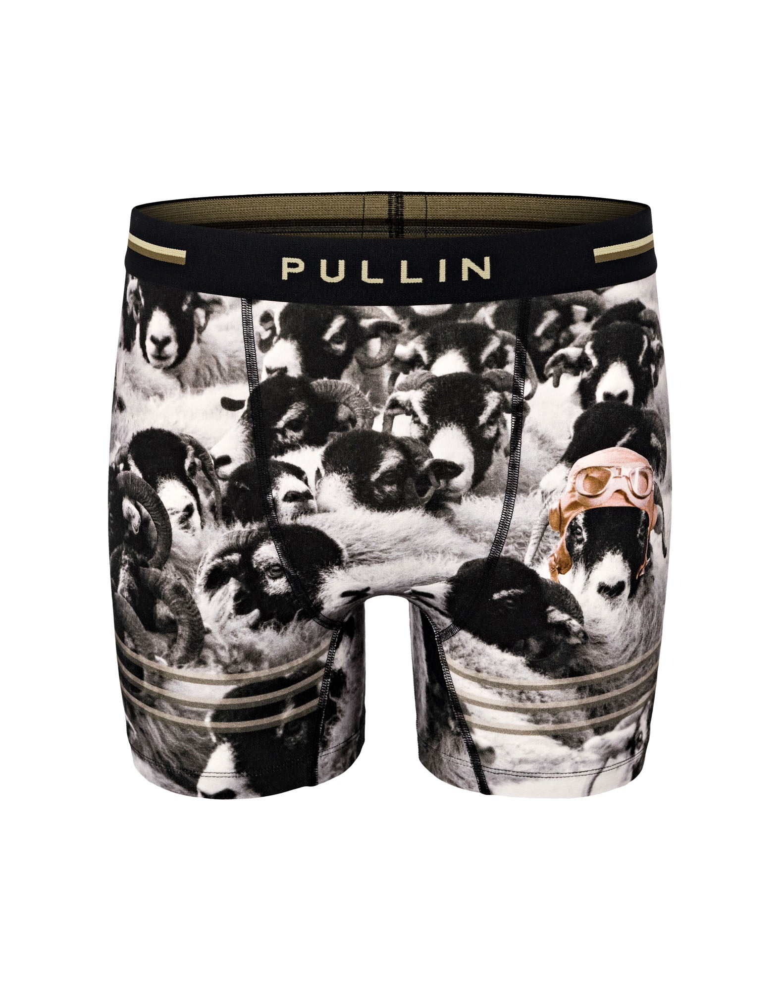boxer long coton imprime blacksheep PULLIN en coton