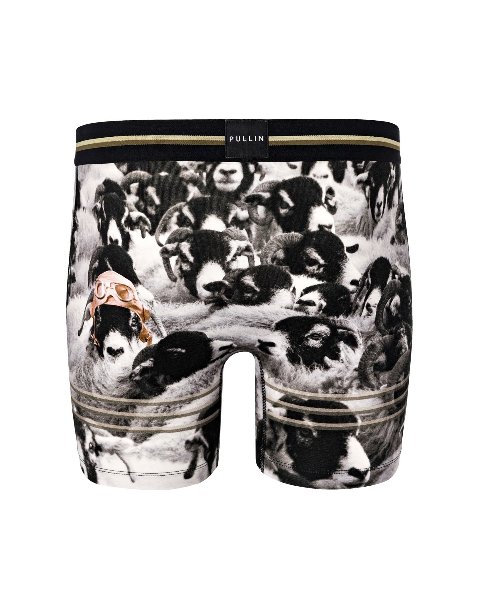 boxer long coton imprime blacksheep PULLIN en coton