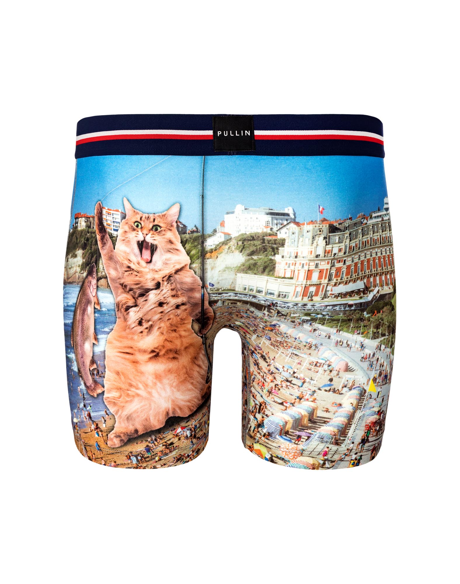 boxer long coton imprime btzcat PULLIN en coton