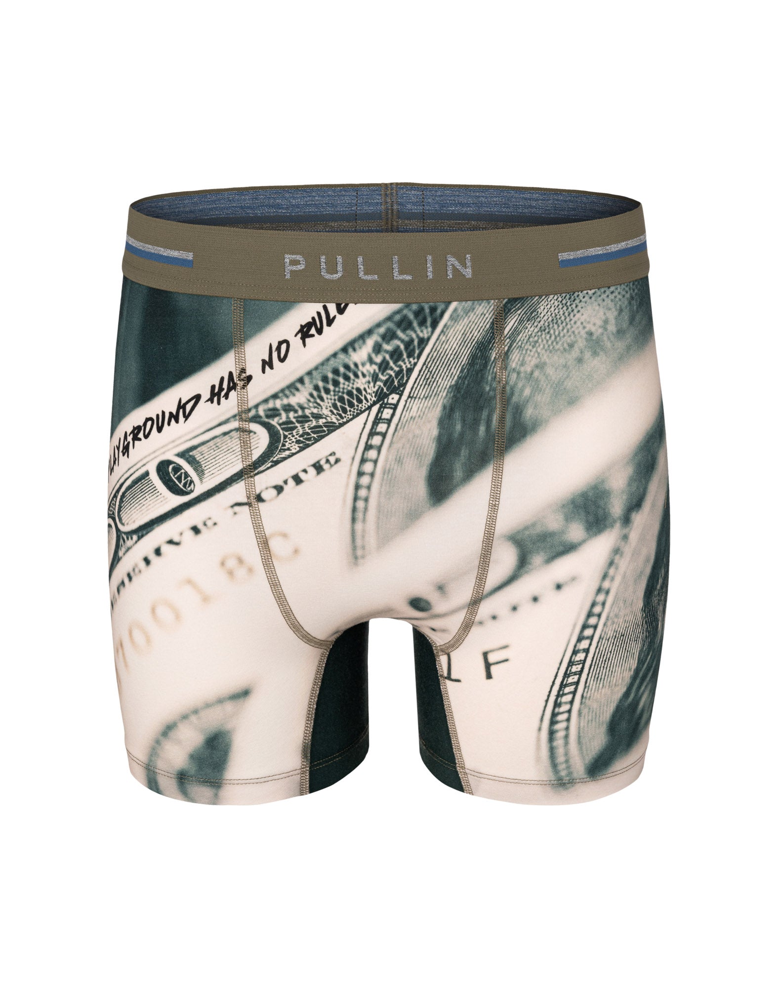 boxer long coton imprime dollars PULLIN en coton