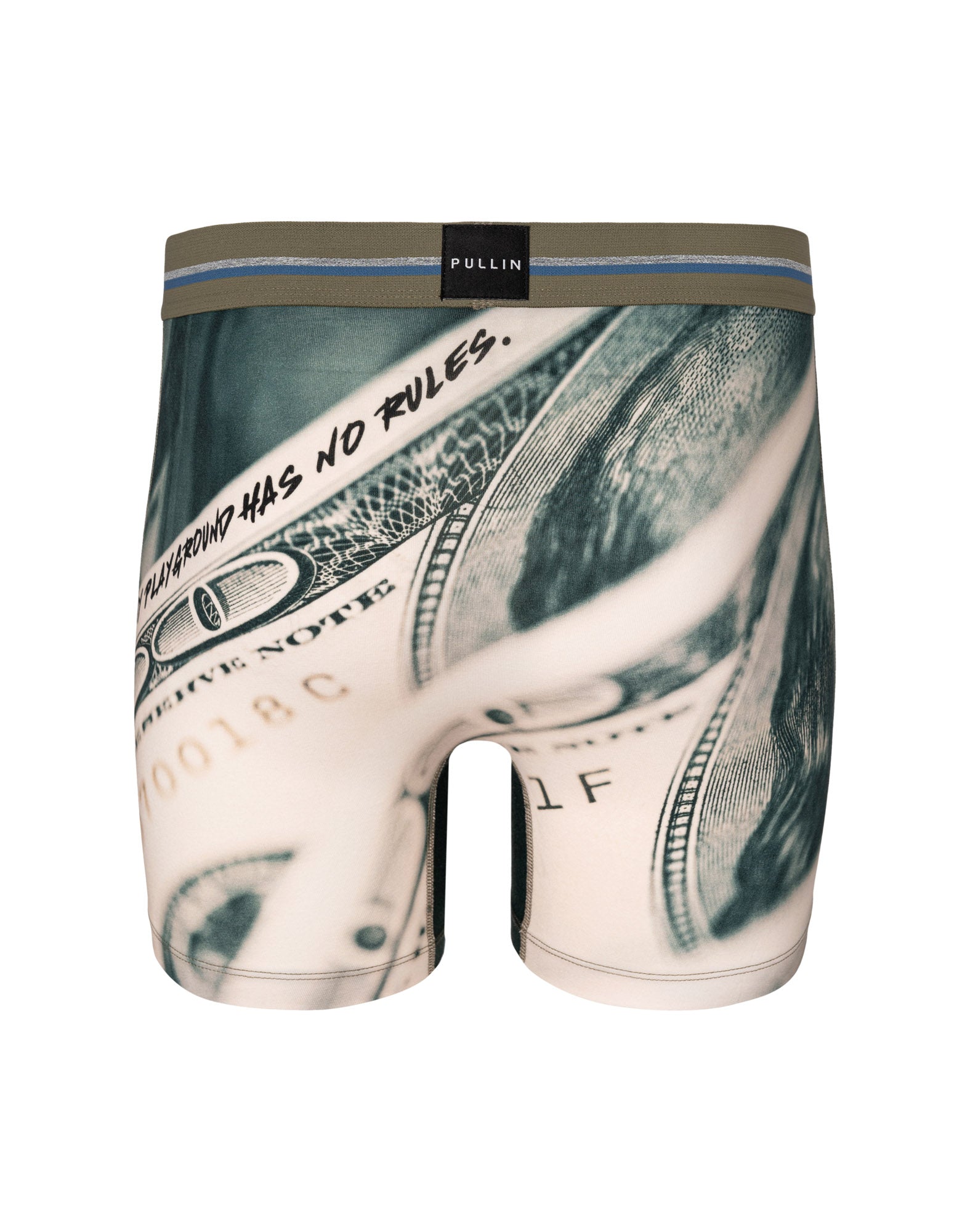 boxer long coton imprime dollars PULLIN en coton