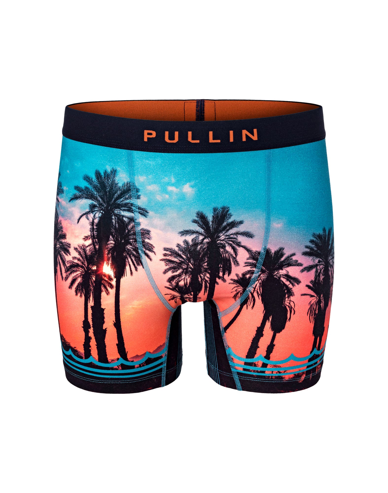boxer long coton imprime florida PULLIN en coton