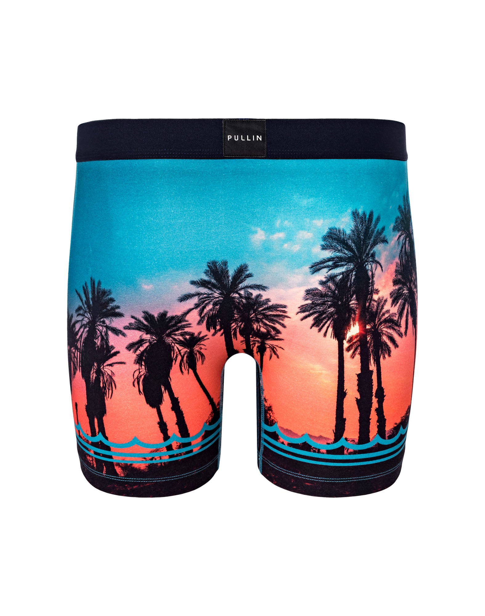 boxer long coton imprime florida PULLIN en coton