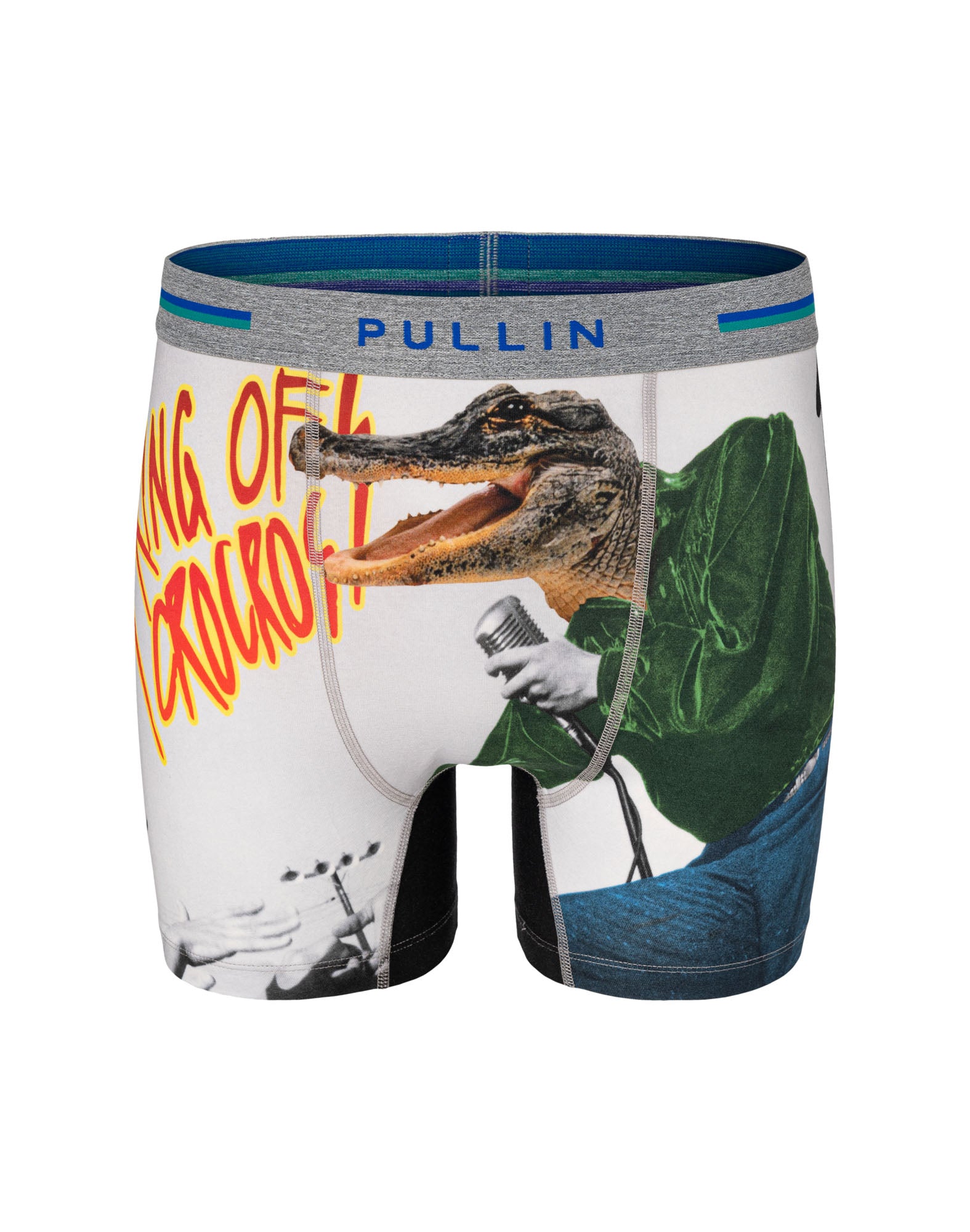 boxer long coton imprime kingofcrocros PULLIN en coton