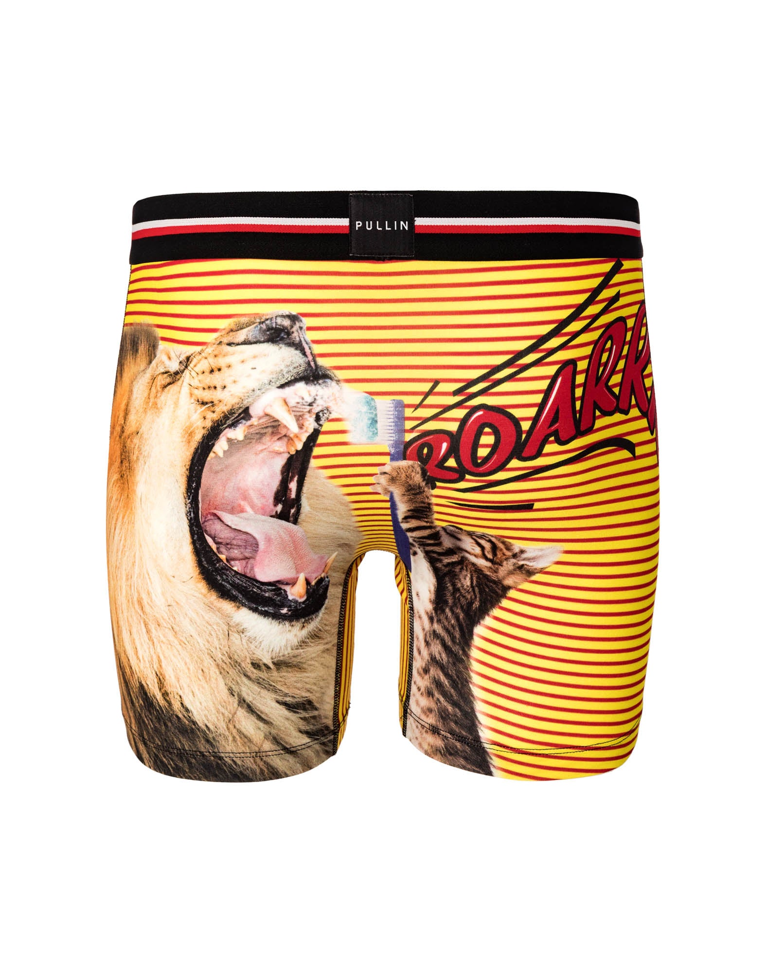 boxer long coton imprime lionchaton PULLIN en coton