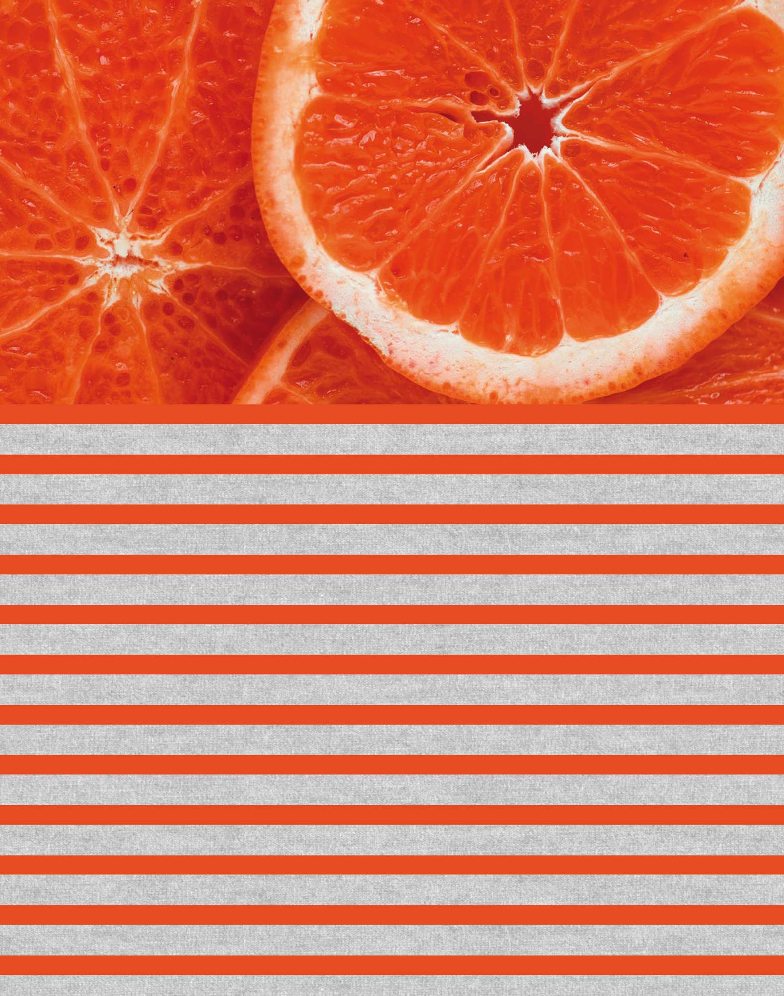 boxer long coton imprime orangestripe PULLIN en coton