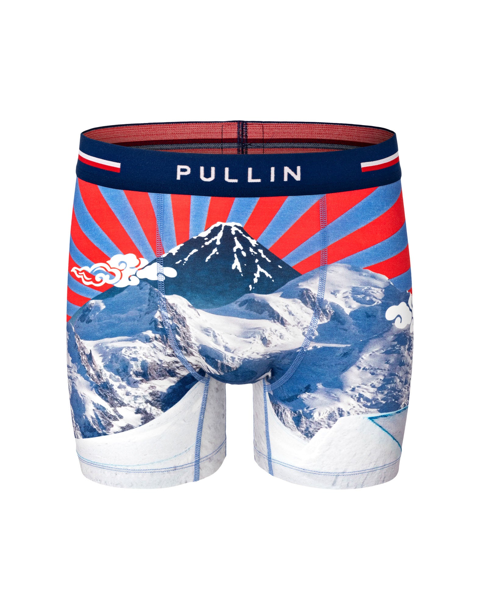 boxer long coton imprime risingsun PULLIN en coton