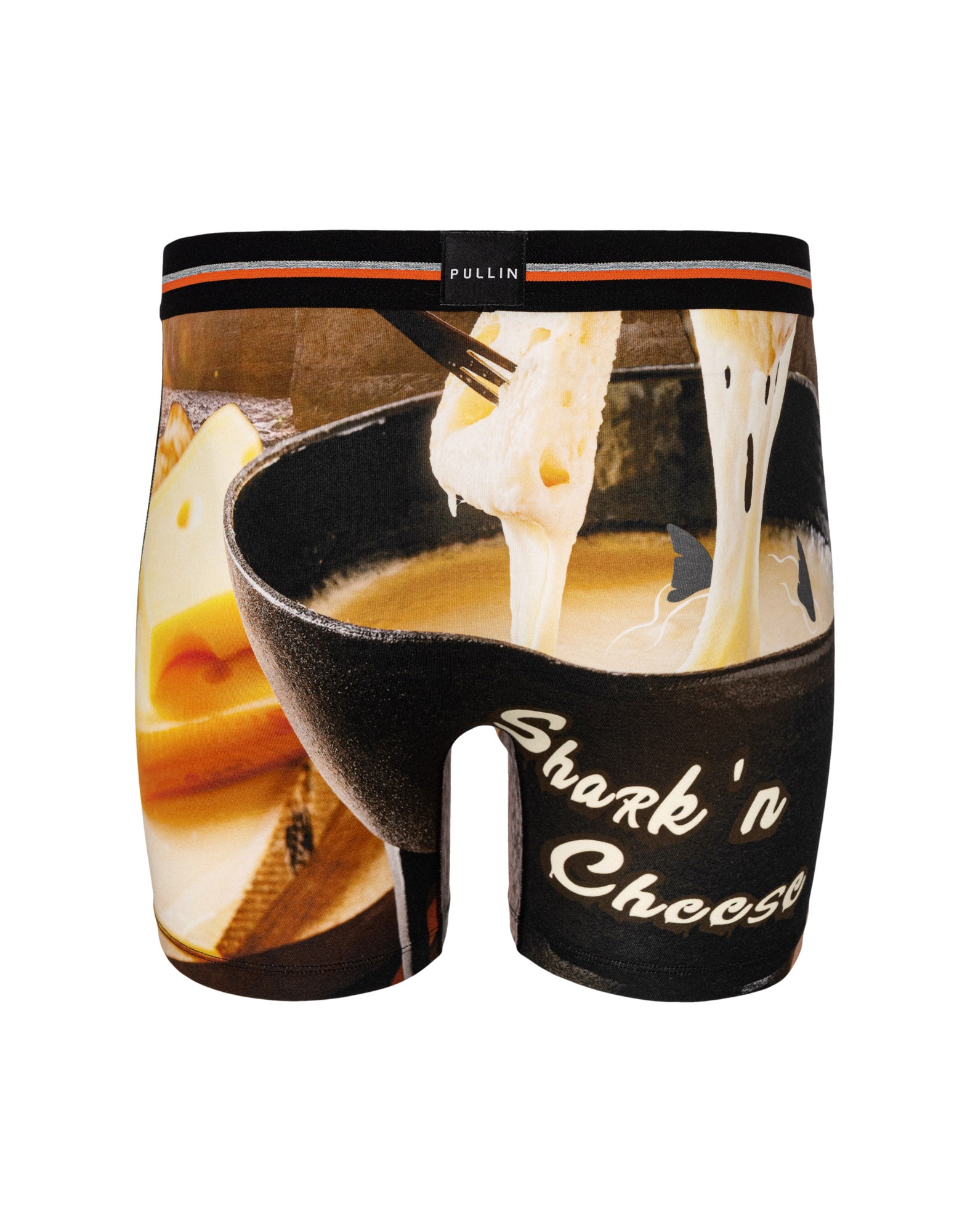 boxer long coton imprime sharkcheese PULLIN en coton