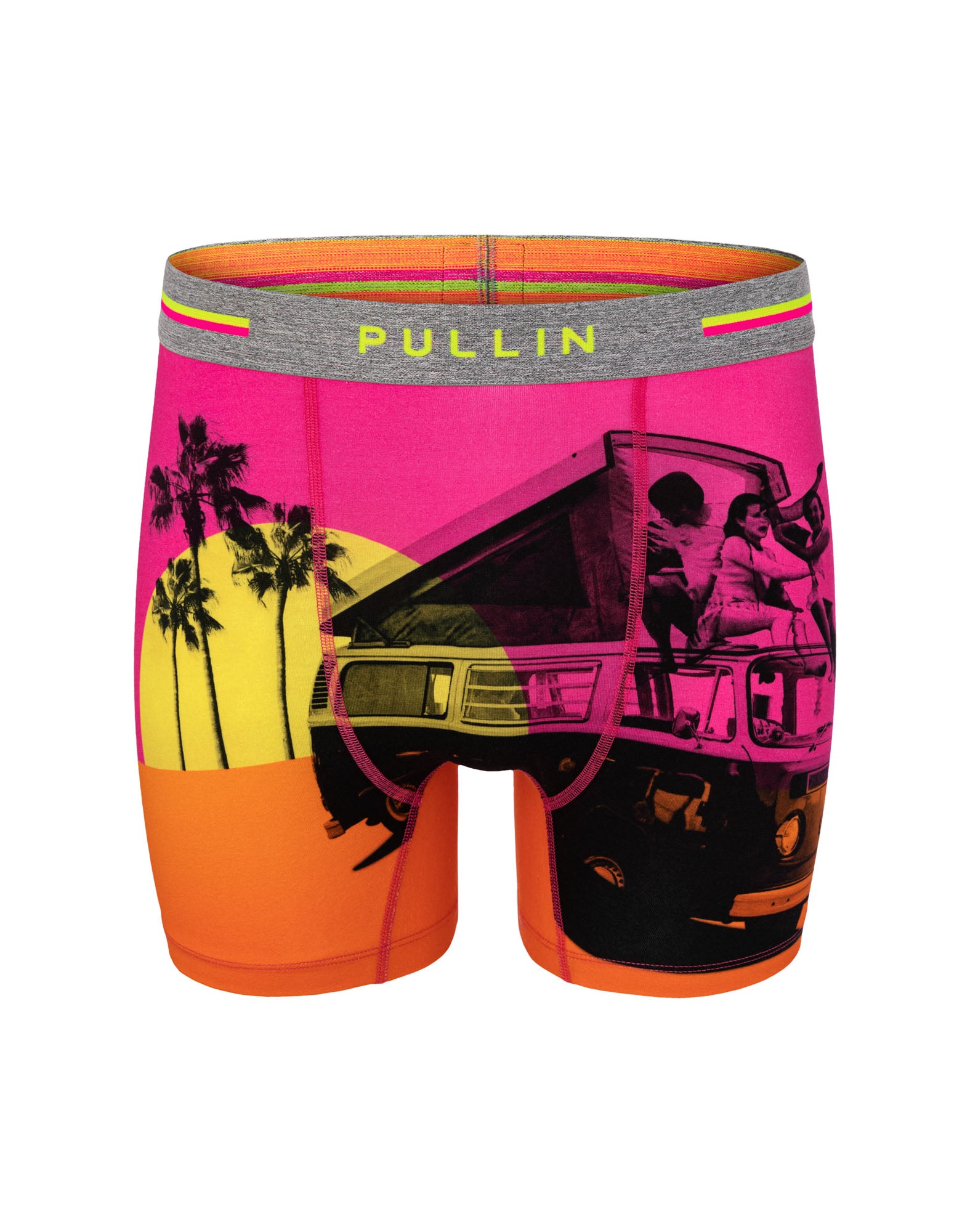 boxer long coton imprime surffriends PULLIN en coton