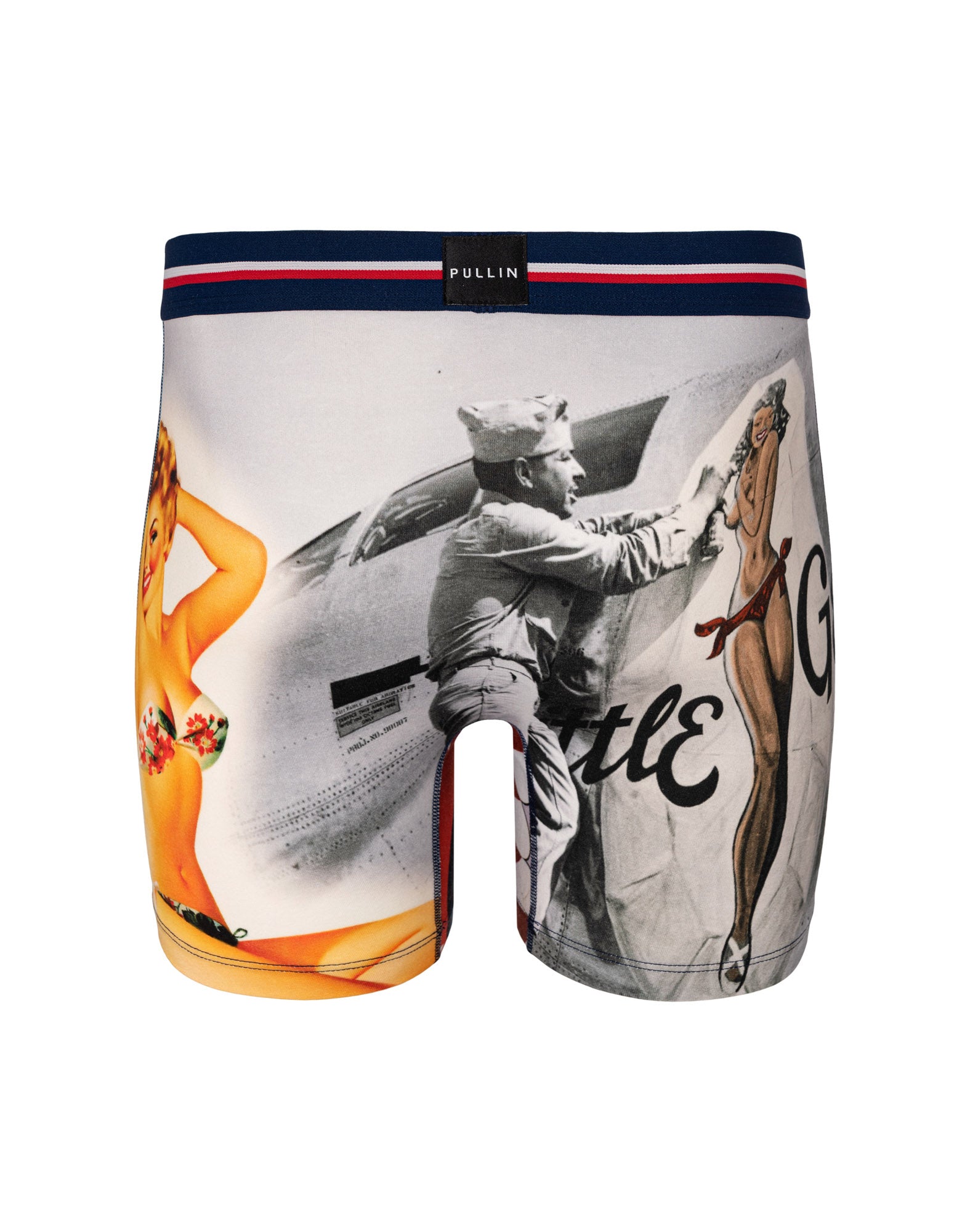 boxer long coton imprime tigrevolant PULLIN en coton