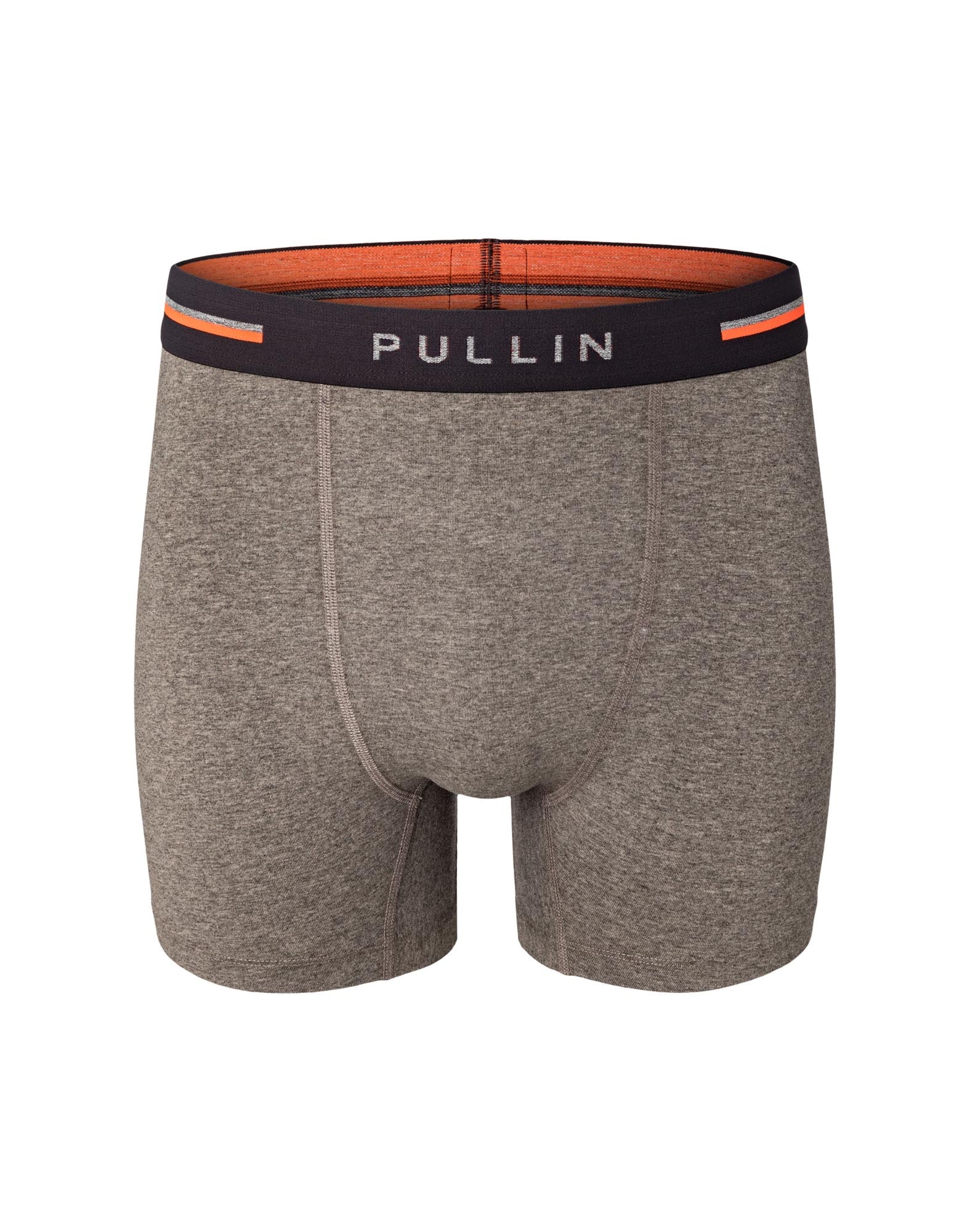 boxer long coton ardoise PULLIN en coton