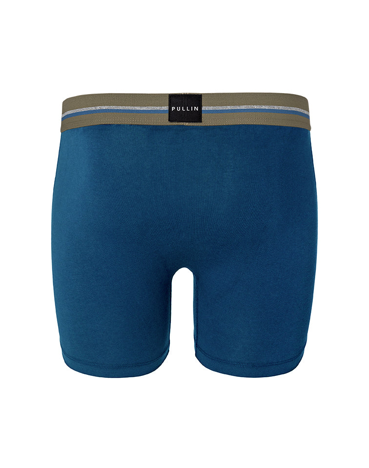 boxer long coton celeste PULLIN en coton
