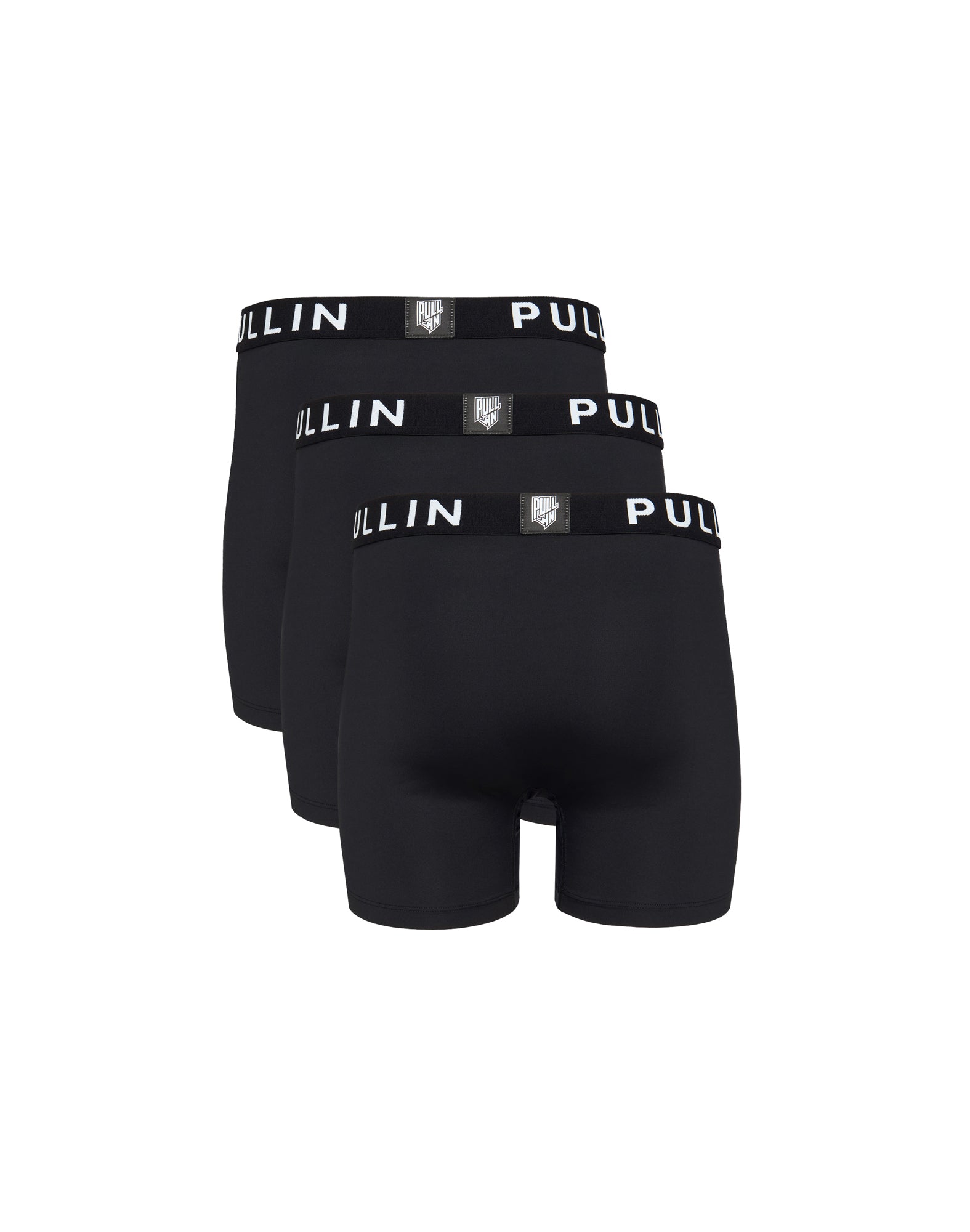 PACK OF BLACK LONG BOXERS PULLIN