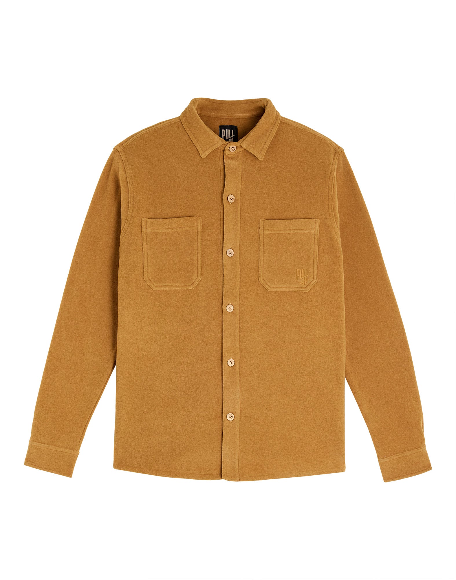 chemise polaire beige PULLIN en polyester