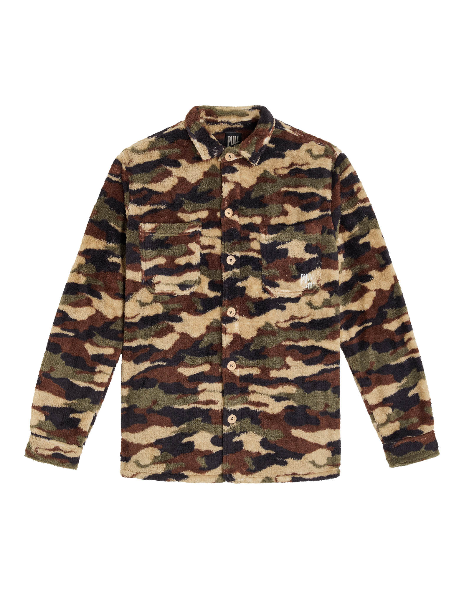 chemise polaire camo PULLIN en polyester