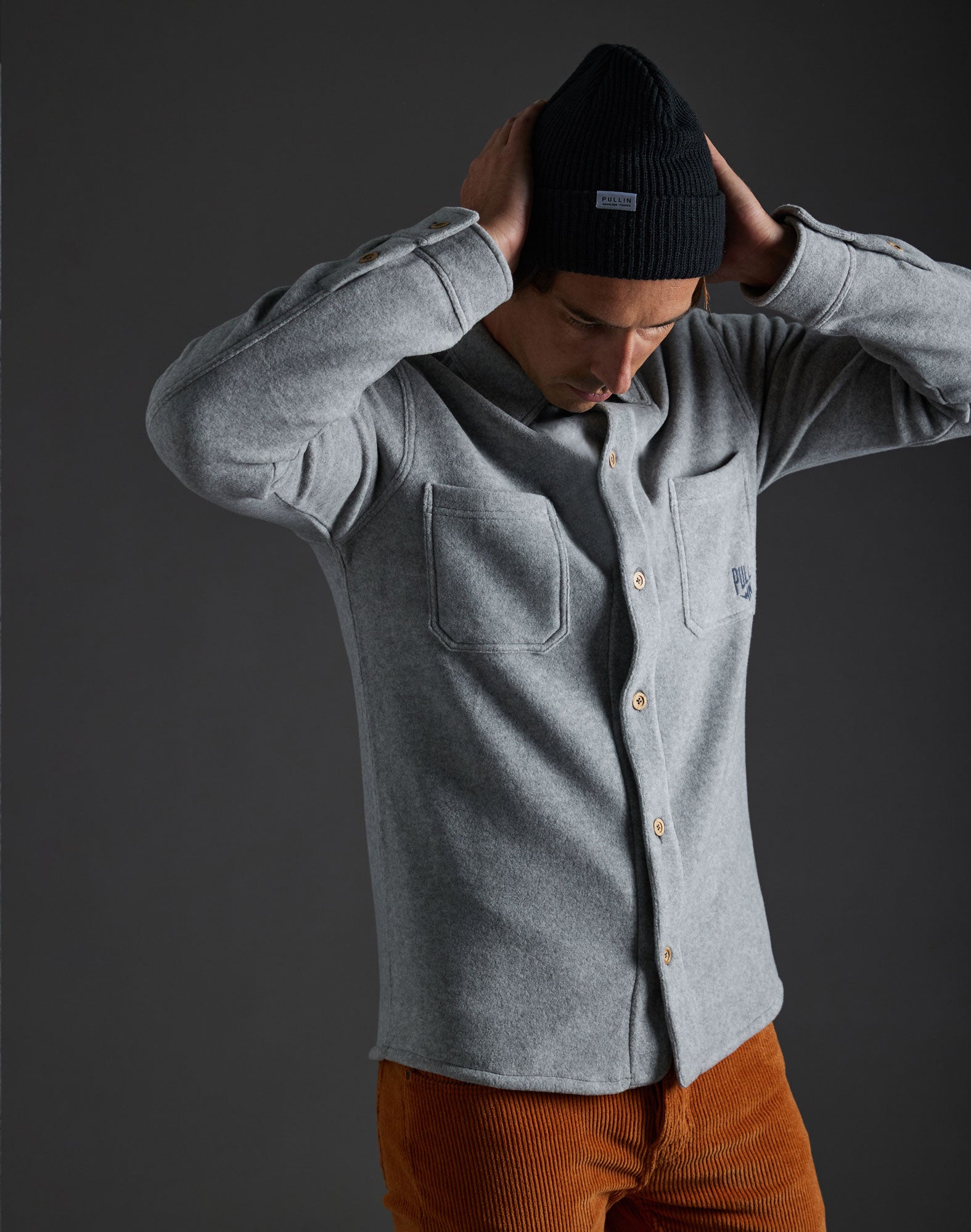 chemise polaire hgrey PULLIN en polyester