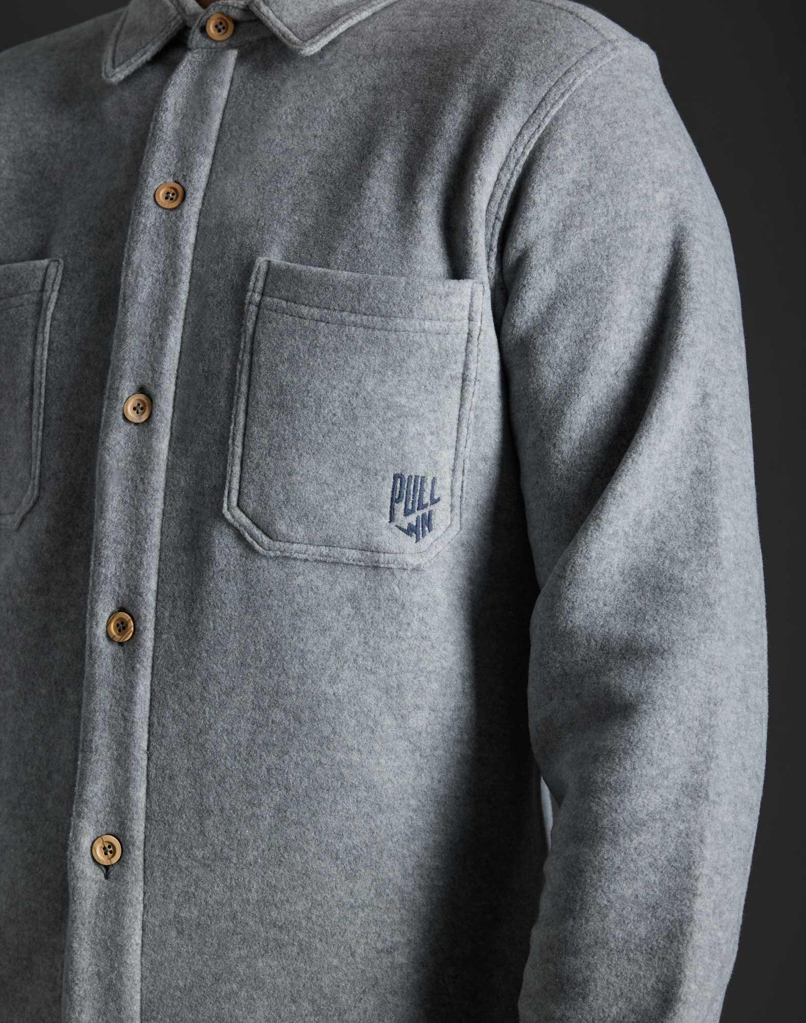 chemise polaire hgrey PULLIN en polyester