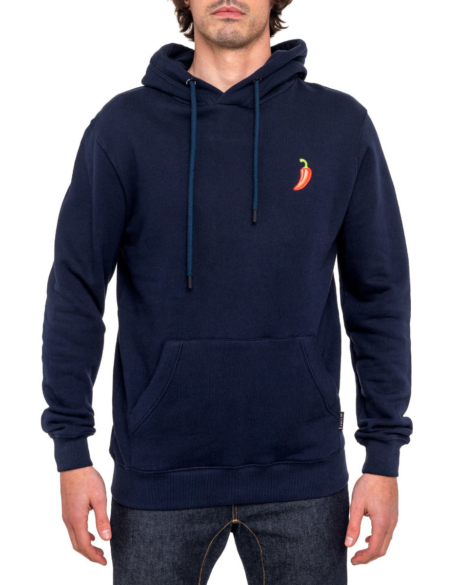 sweat homme à capuche chillinavy PULLIN en coton
