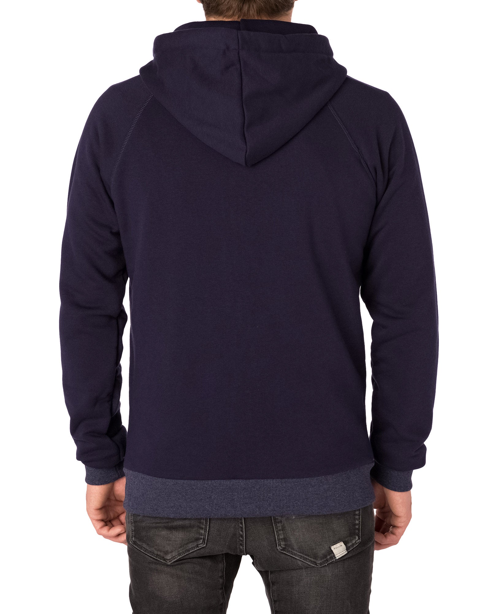 sweat a capuche corpnavy PULLIN en coton