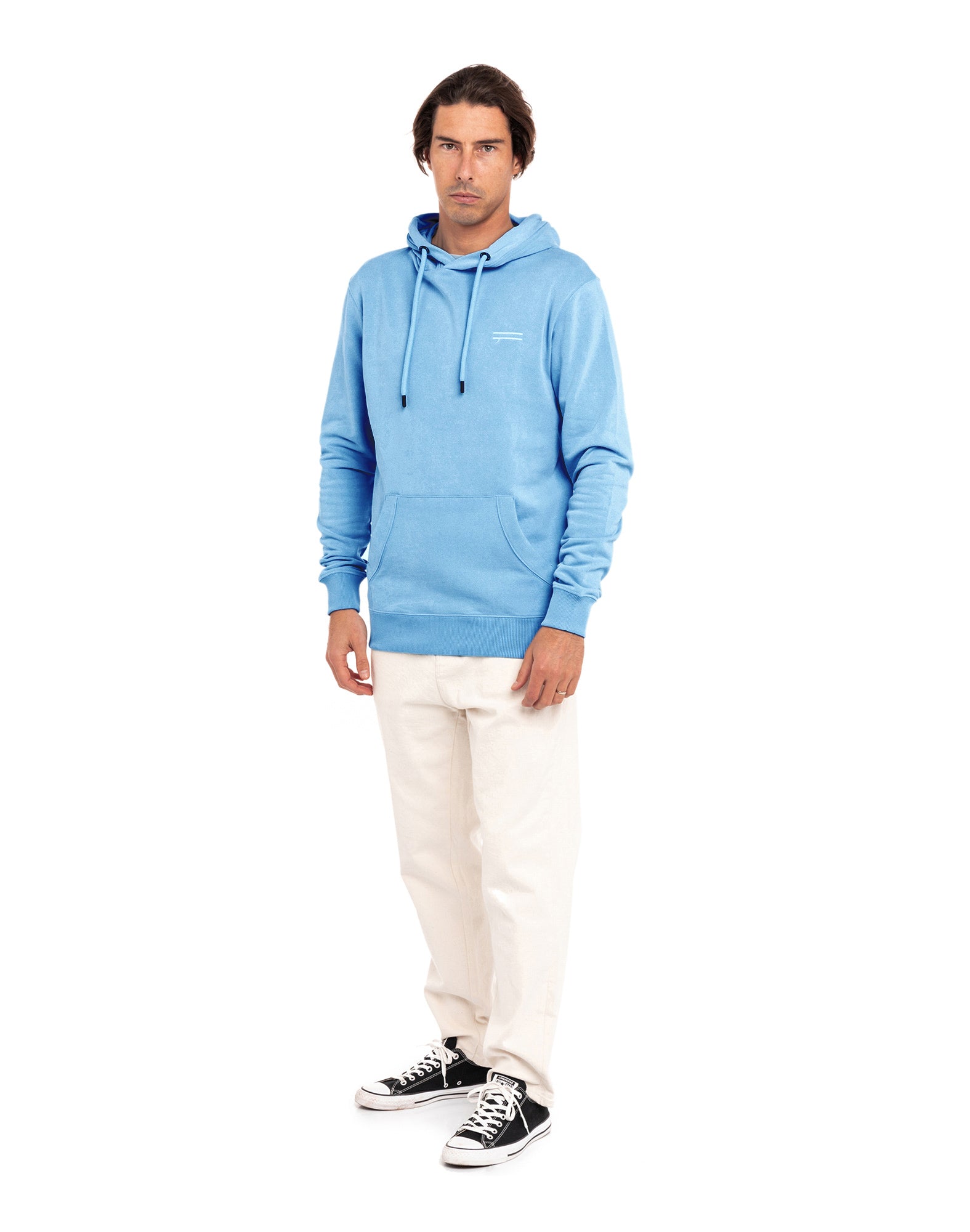 sweat a capuche plainfinndusk PULLIN en coton