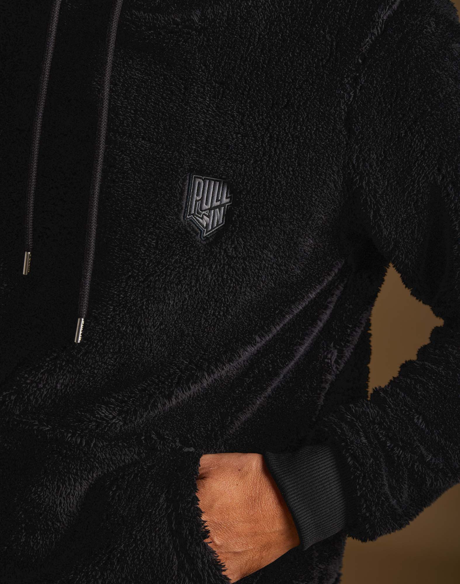 sweat a capuche polaire polarbbear PULLIN en polyester