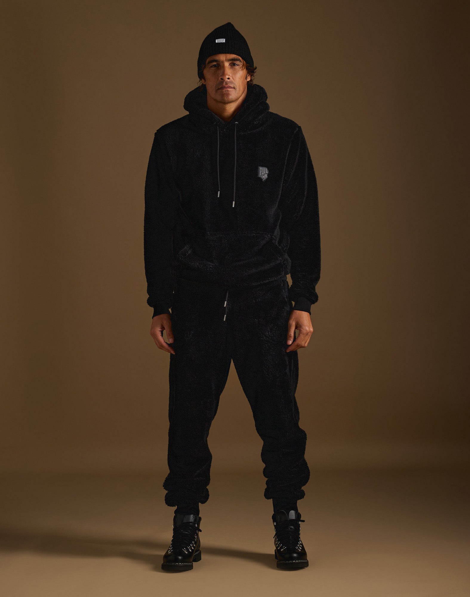 sweat a capuche polaire polarbbear PULLIN en polyester