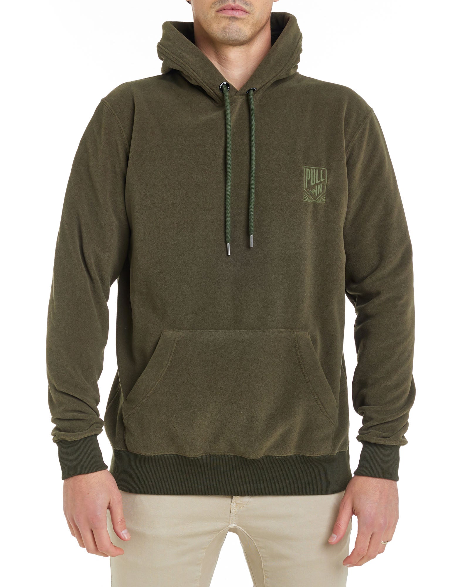 sweat a capuche polaire polarforest PULLIN en polyester