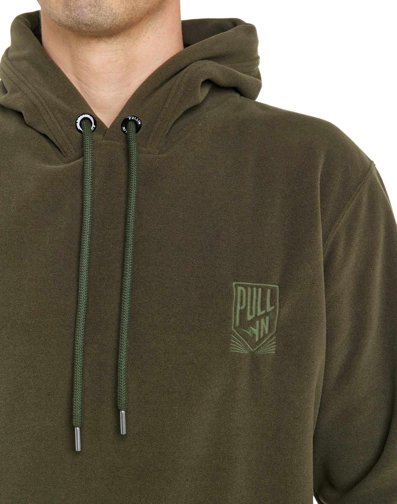 sweat a capuche polaire polarforest PULLIN en polyester