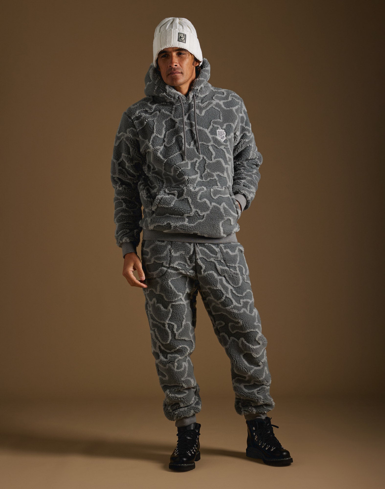 sweat a capuche polaire polarhulky PULLIN en polyester