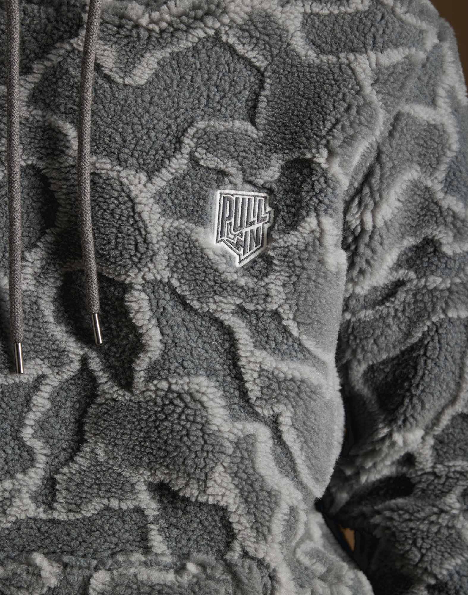 sweat a capuche polaire polarhulky PULLIN en polyester