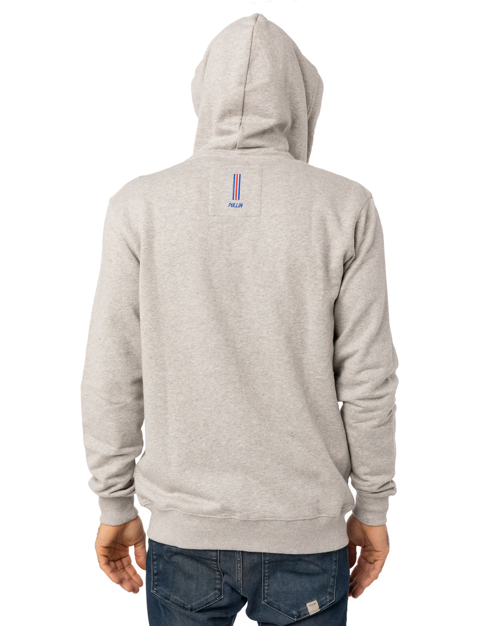 sweat homme à capuche grey20 PULLIN en coton