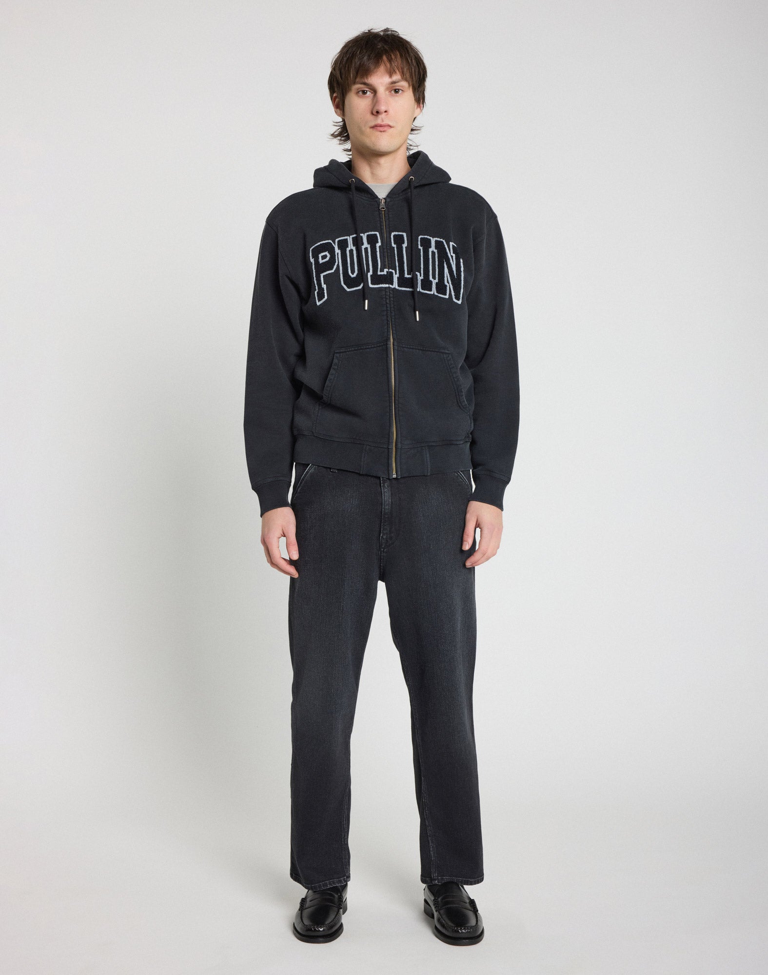 sweat hoodie university PULLIN en coton